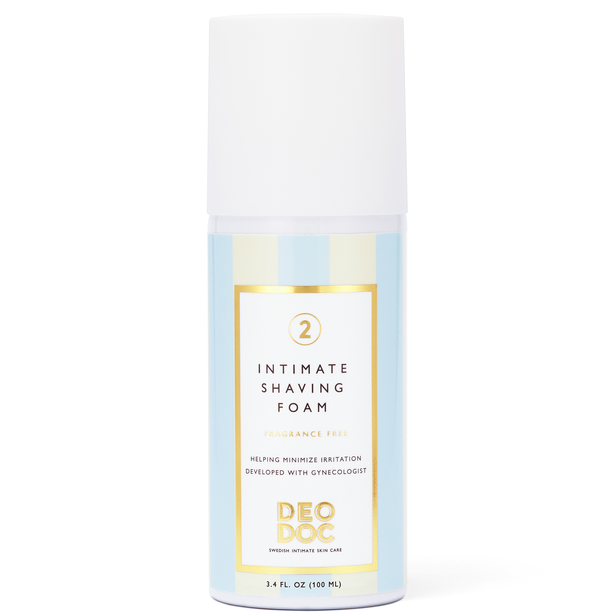 DeoDoc Shaving Foam Fragrance Free 100ml Cult Beauty