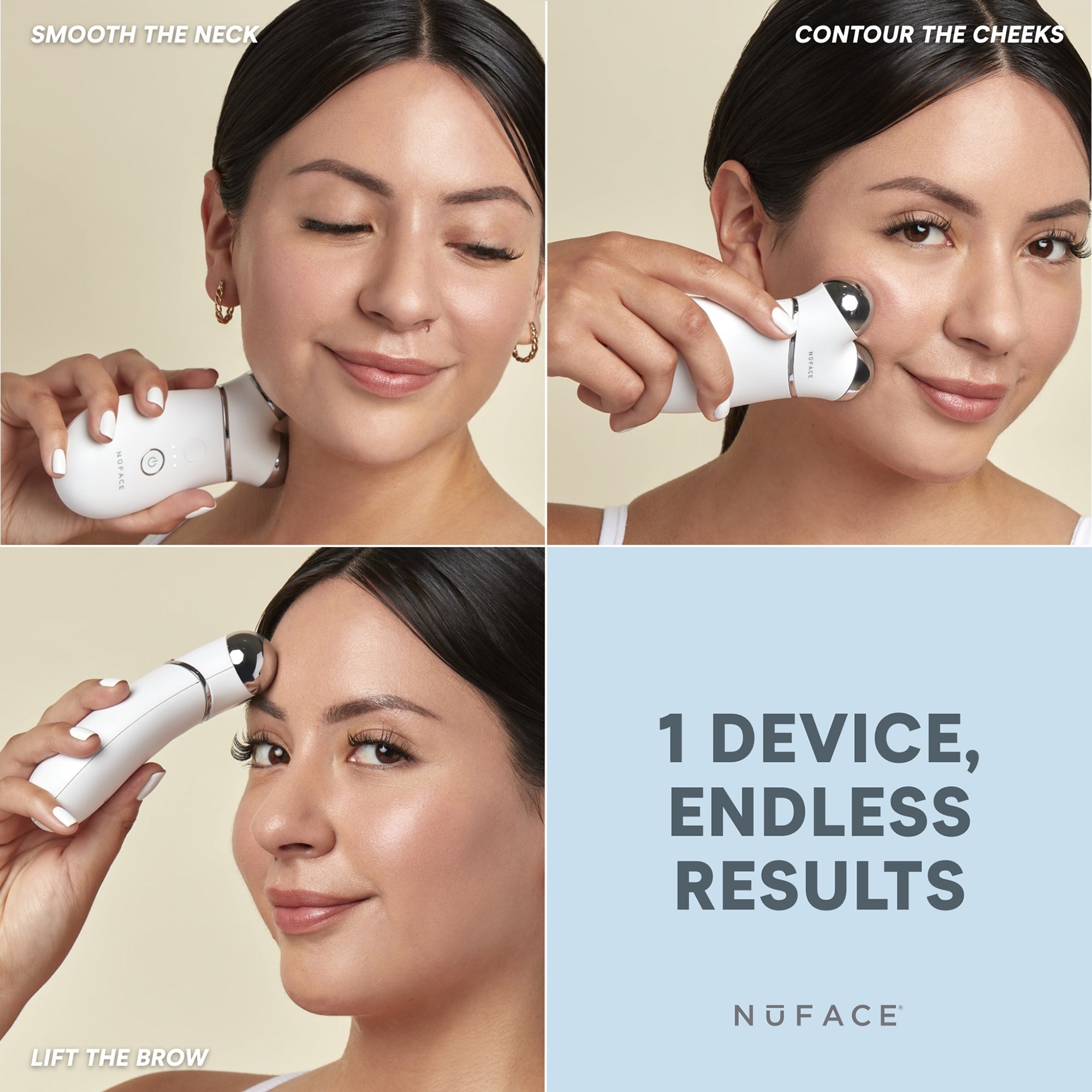 NuFACE Trinity+ Starter Kit - White | Dermstore