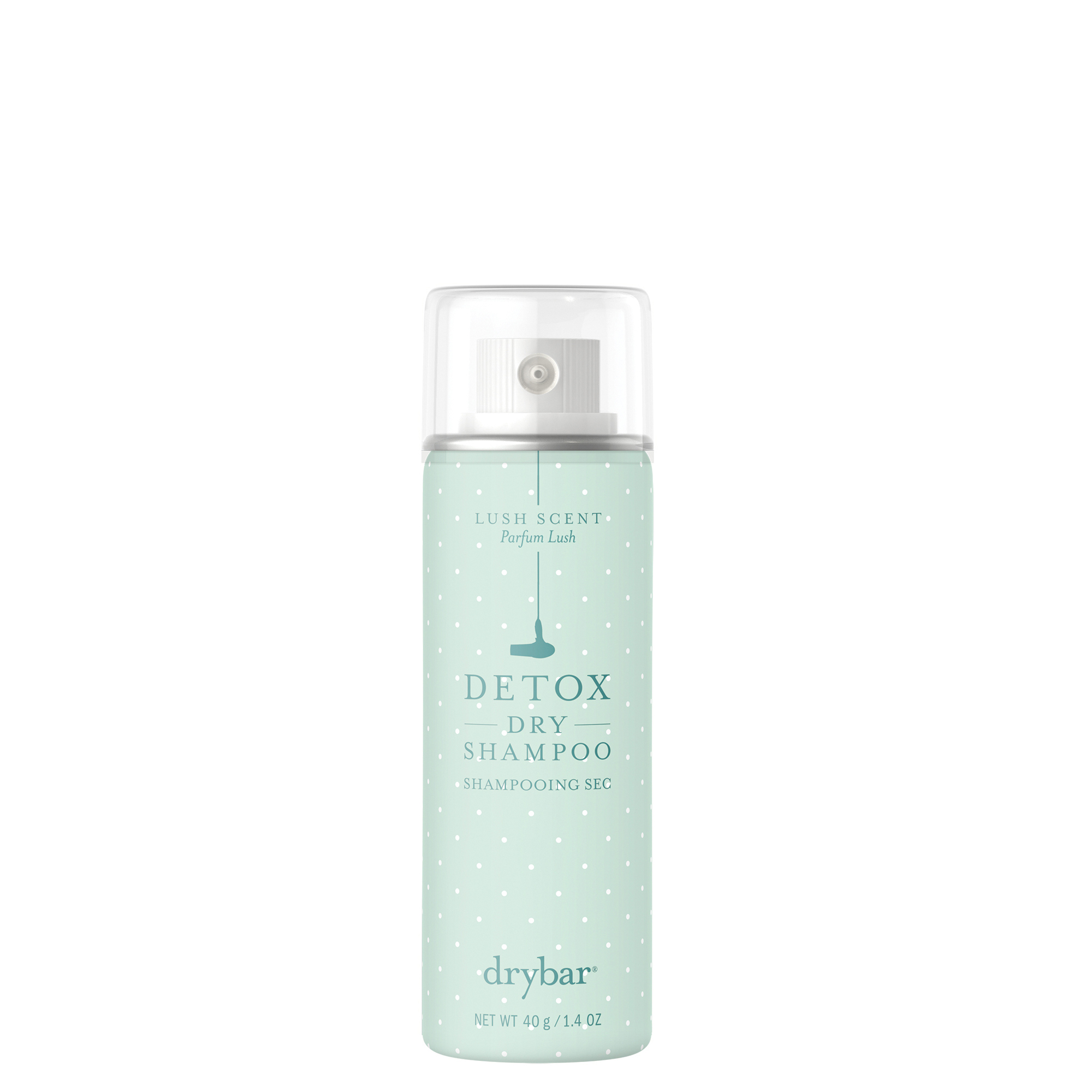 cult Drybar Detox Dry Shampoo Lush Scent Travel Size 40g