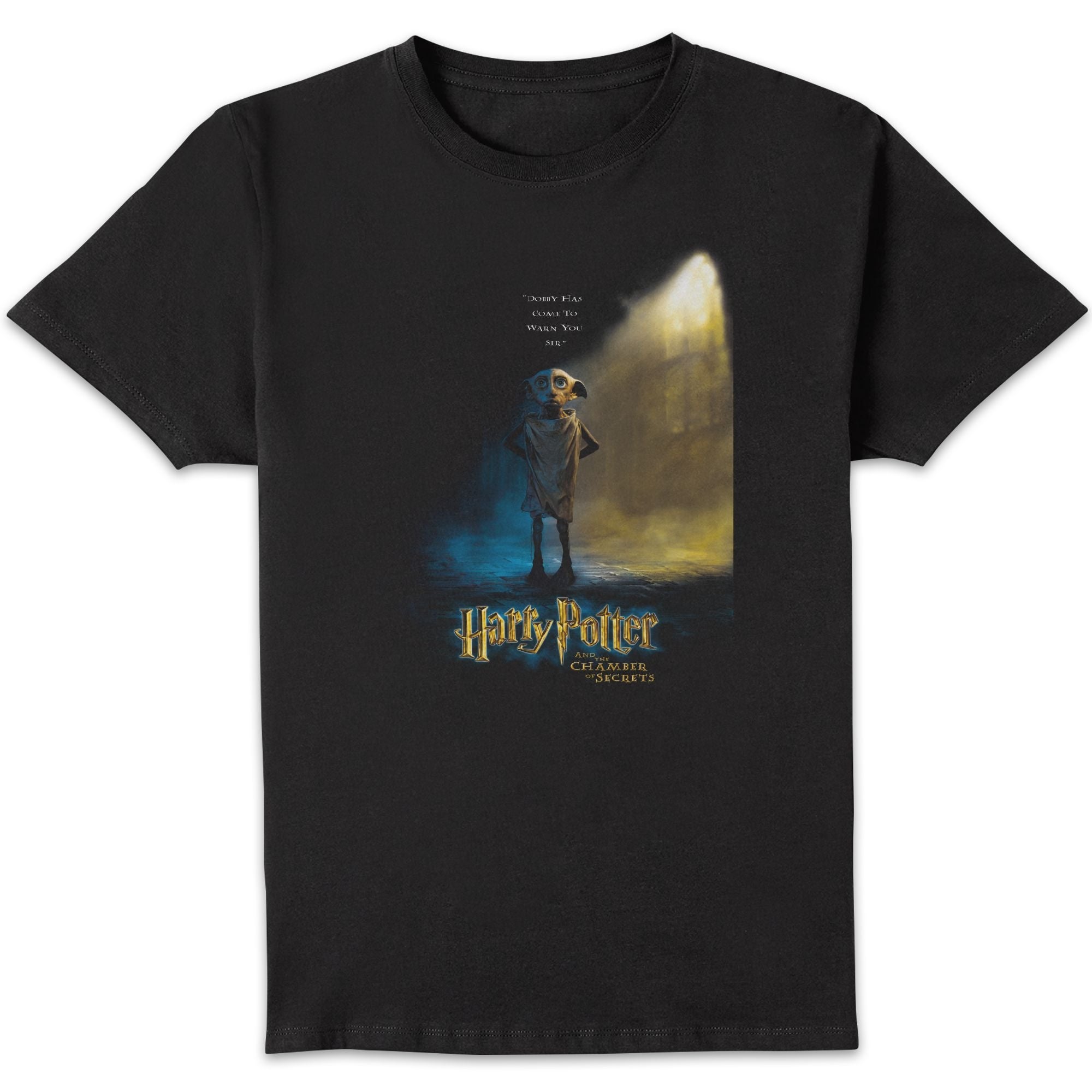 Harry Potter Chamber Of Secrets - Dobby Unisex T-Shirt - Black - S