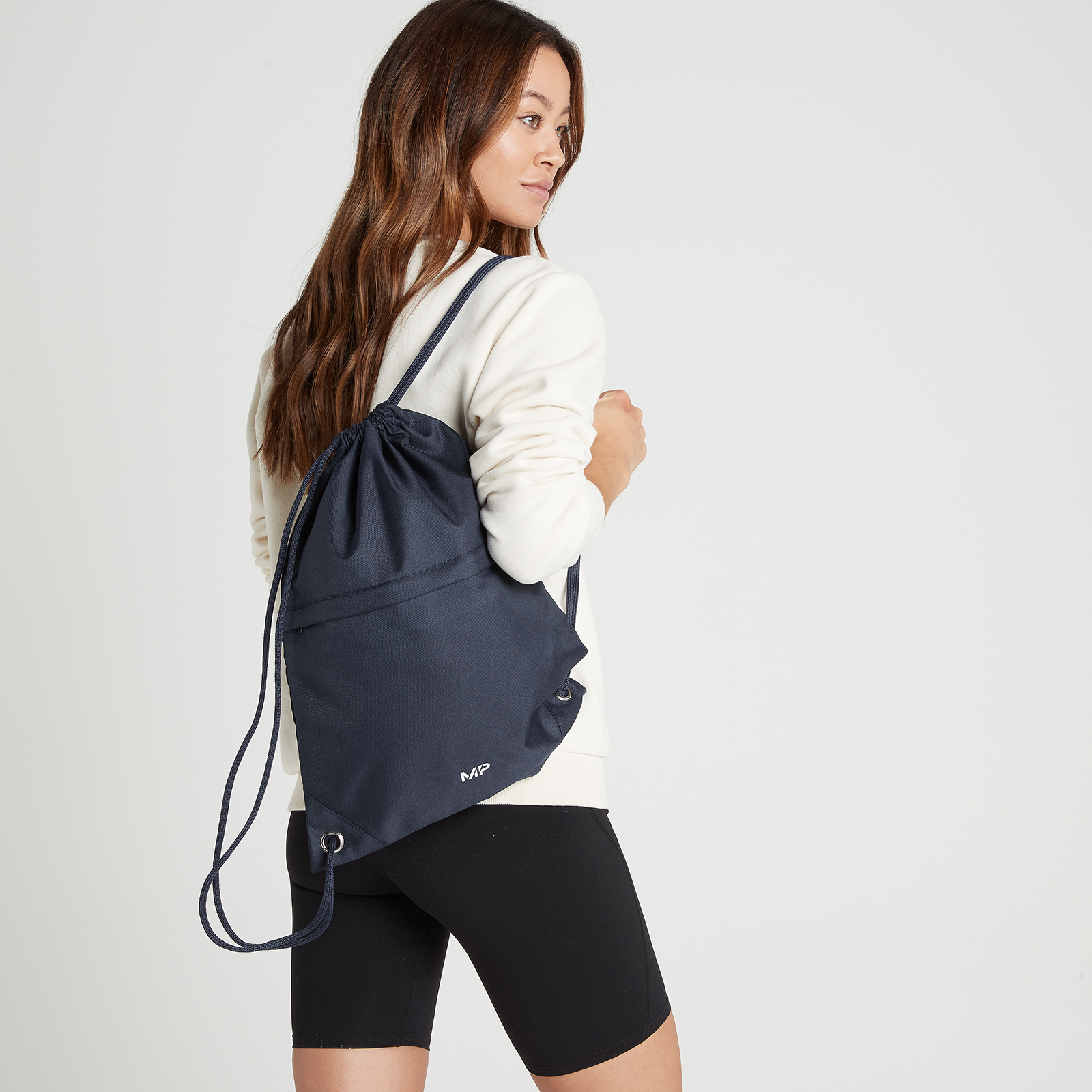 MP Drawstring Bag - Navy |