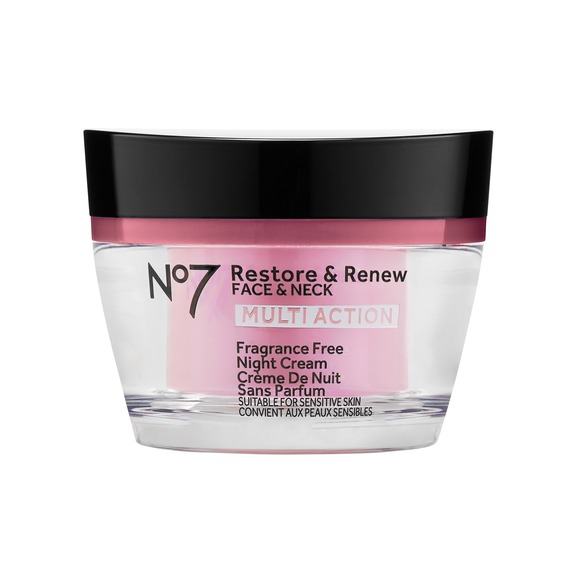 Restore & Renew Multi Action Face & Neck Fragrance Free Night