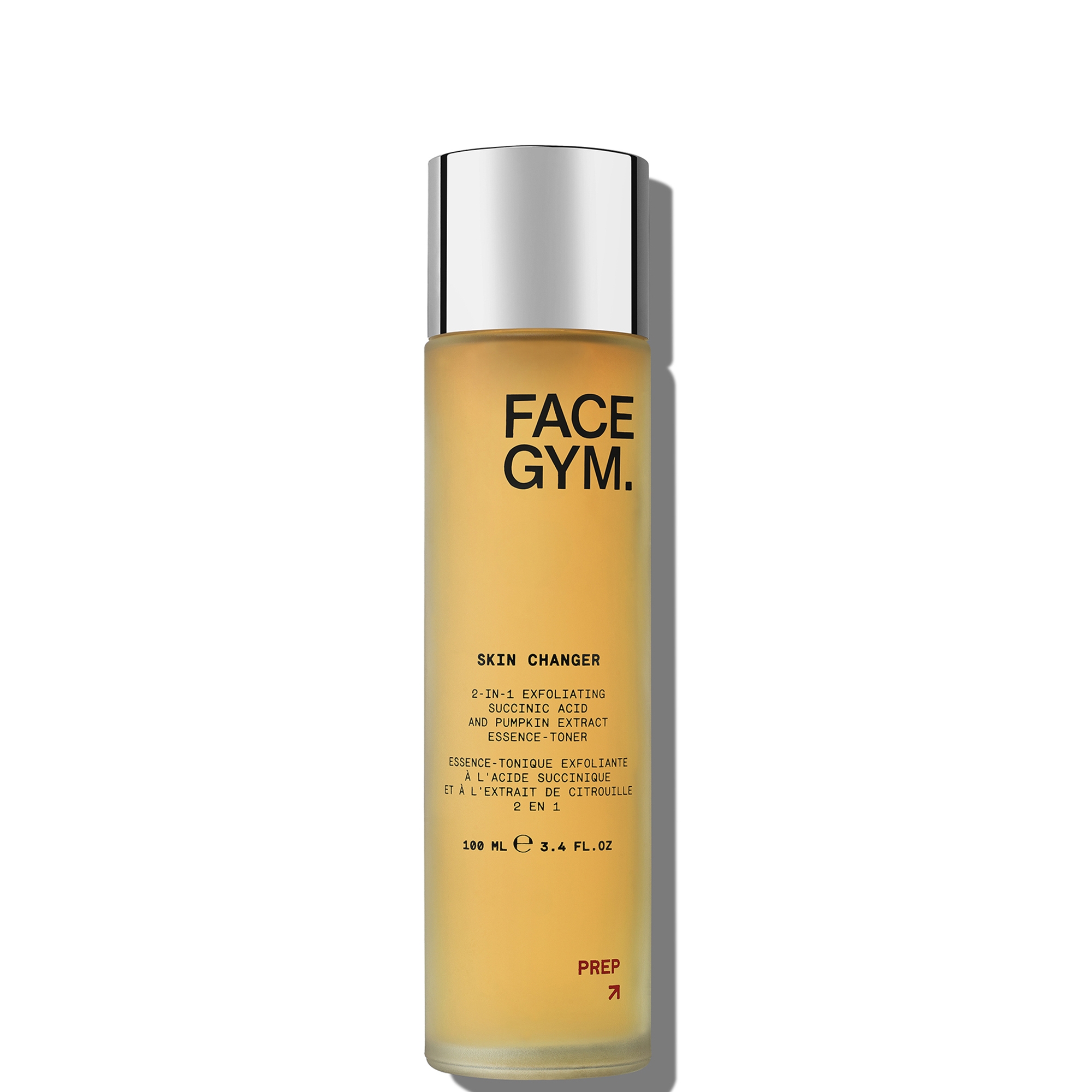 cult FaceGym Skin Changer 2-in-1 Exfoliating Succinic Acid and Pumpkin Extract Essence Toner 100ml