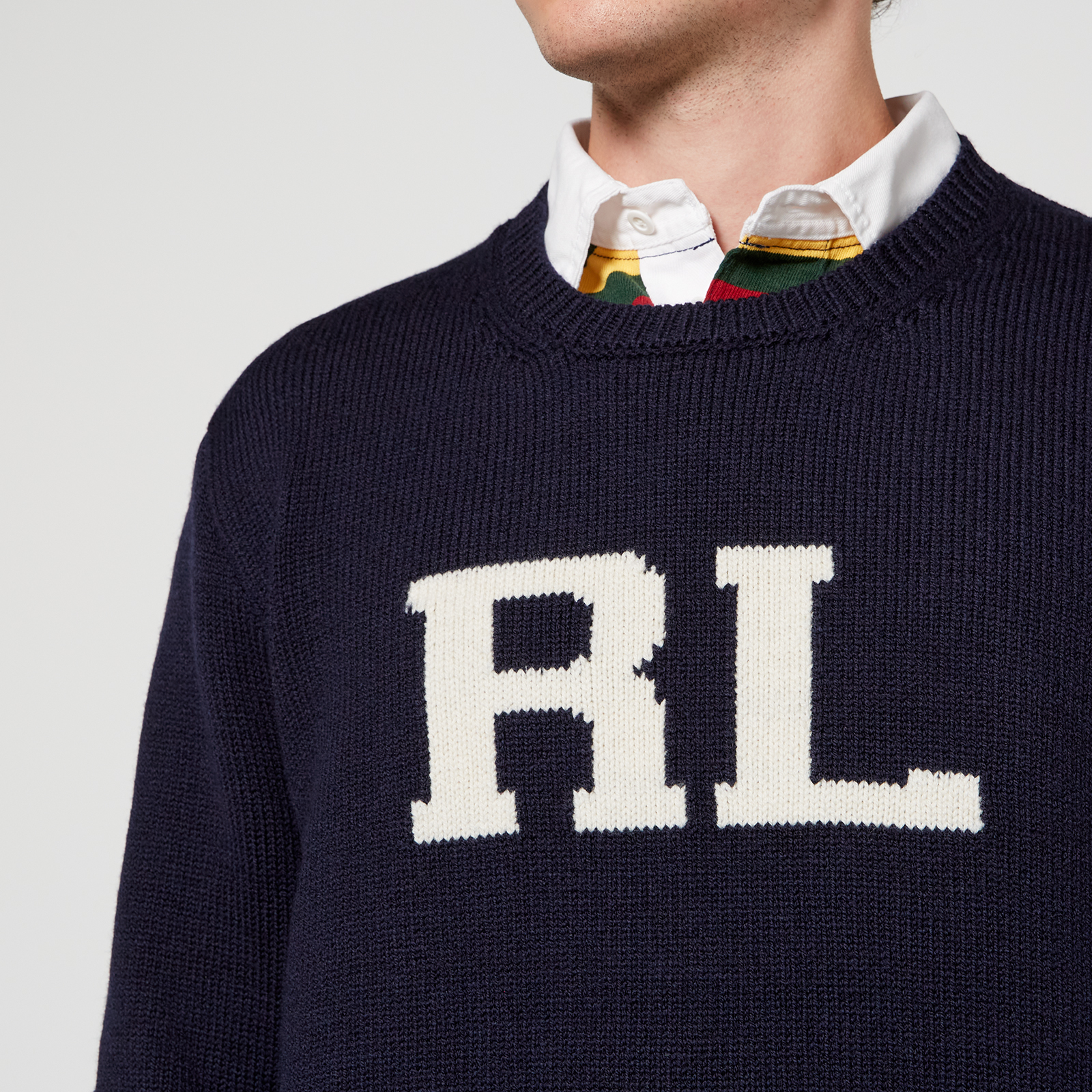 23AW POLO RALPH LAUREN INTARSIA RL KNIT - メルカリ