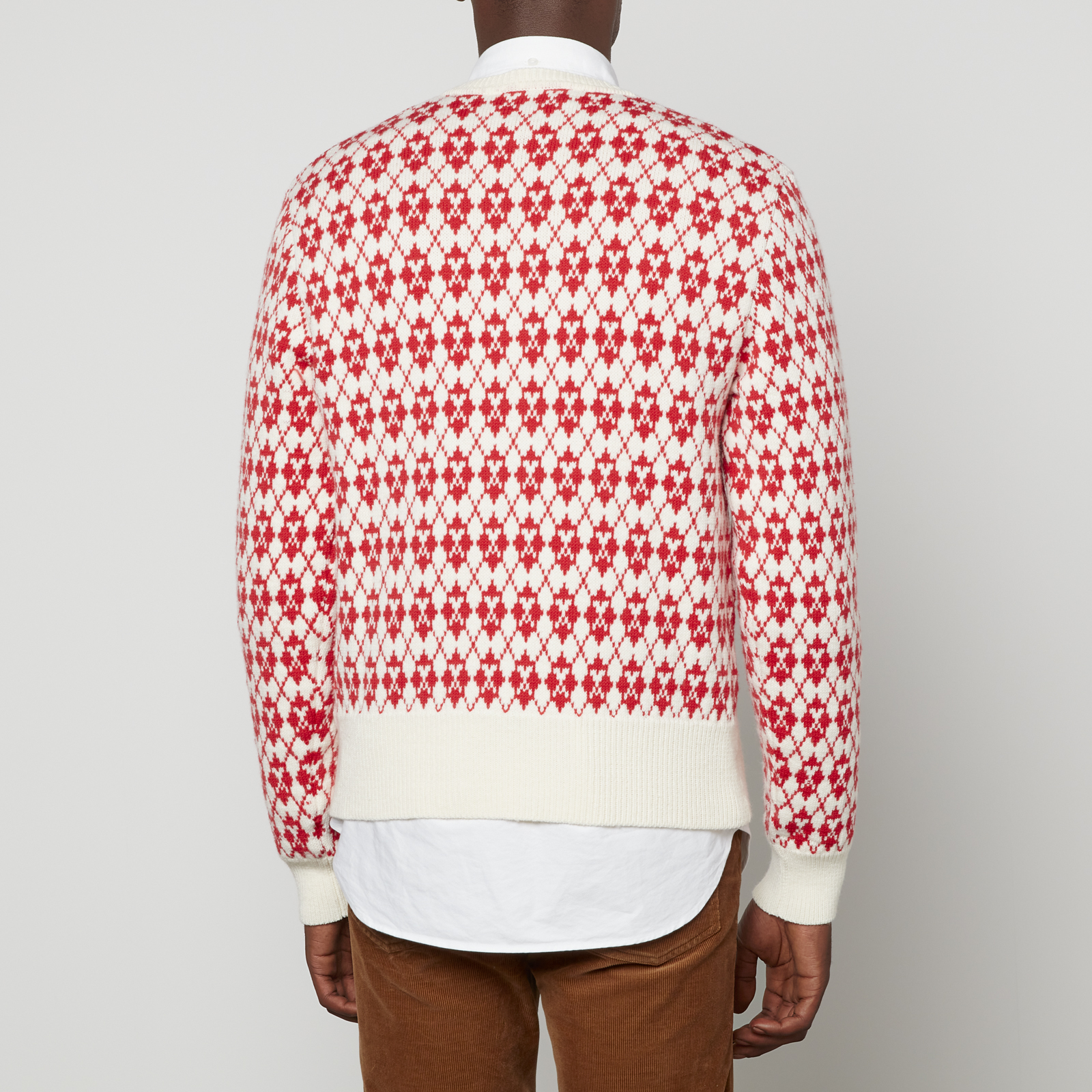 REPRESENT - Knit logo sweater for men – NEW TAKE FIVE