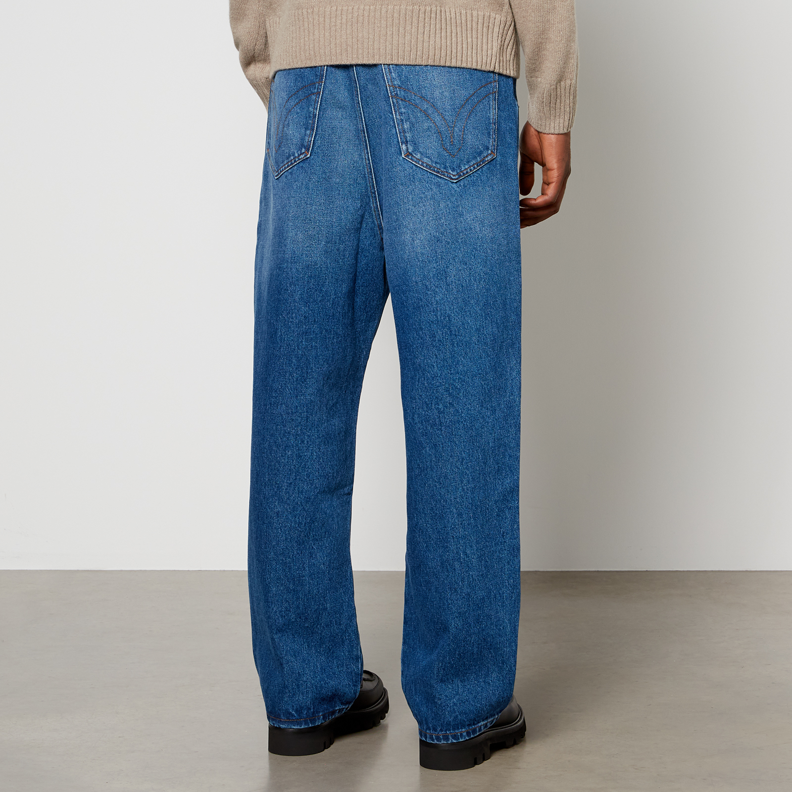 AMI｜JEANS (FTR020 CO0033 168) AMI Denim pants Jeans FTR020.DE000148028 cotton Blue NEW