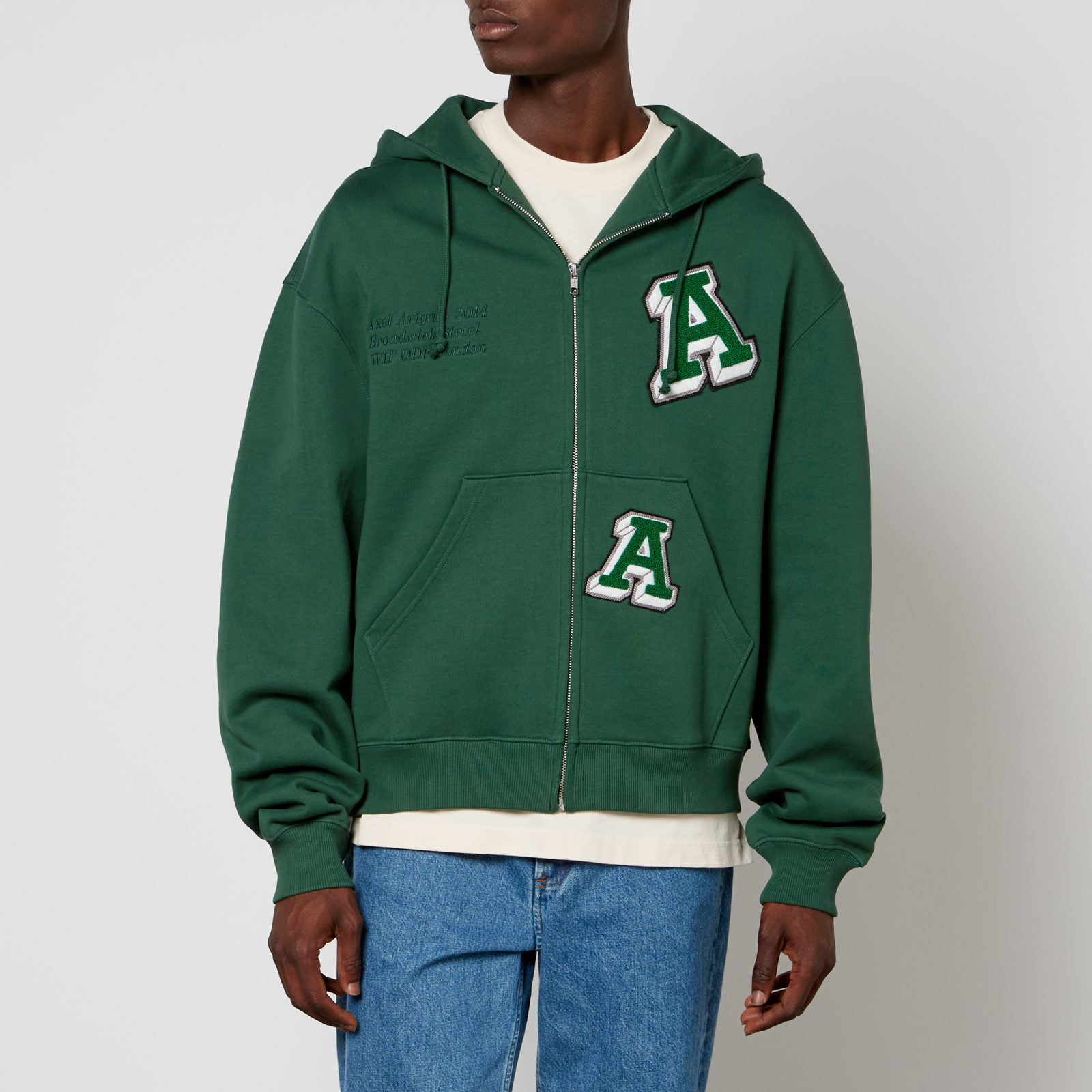 Axel Arigato Illusion Organic Cotton Jersey Hoodie Coggles