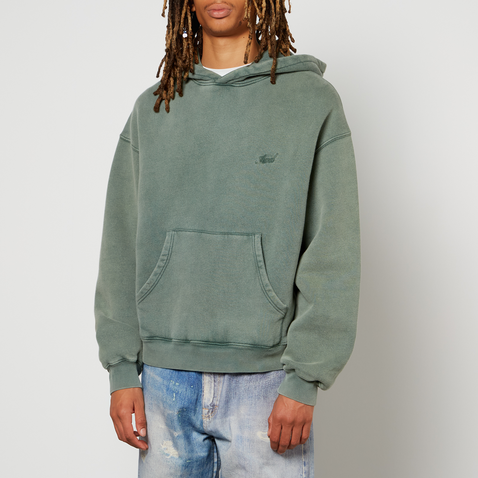 Axel Arigato Relay Brushed Organic Cotton Jersey Hoodie Coggles