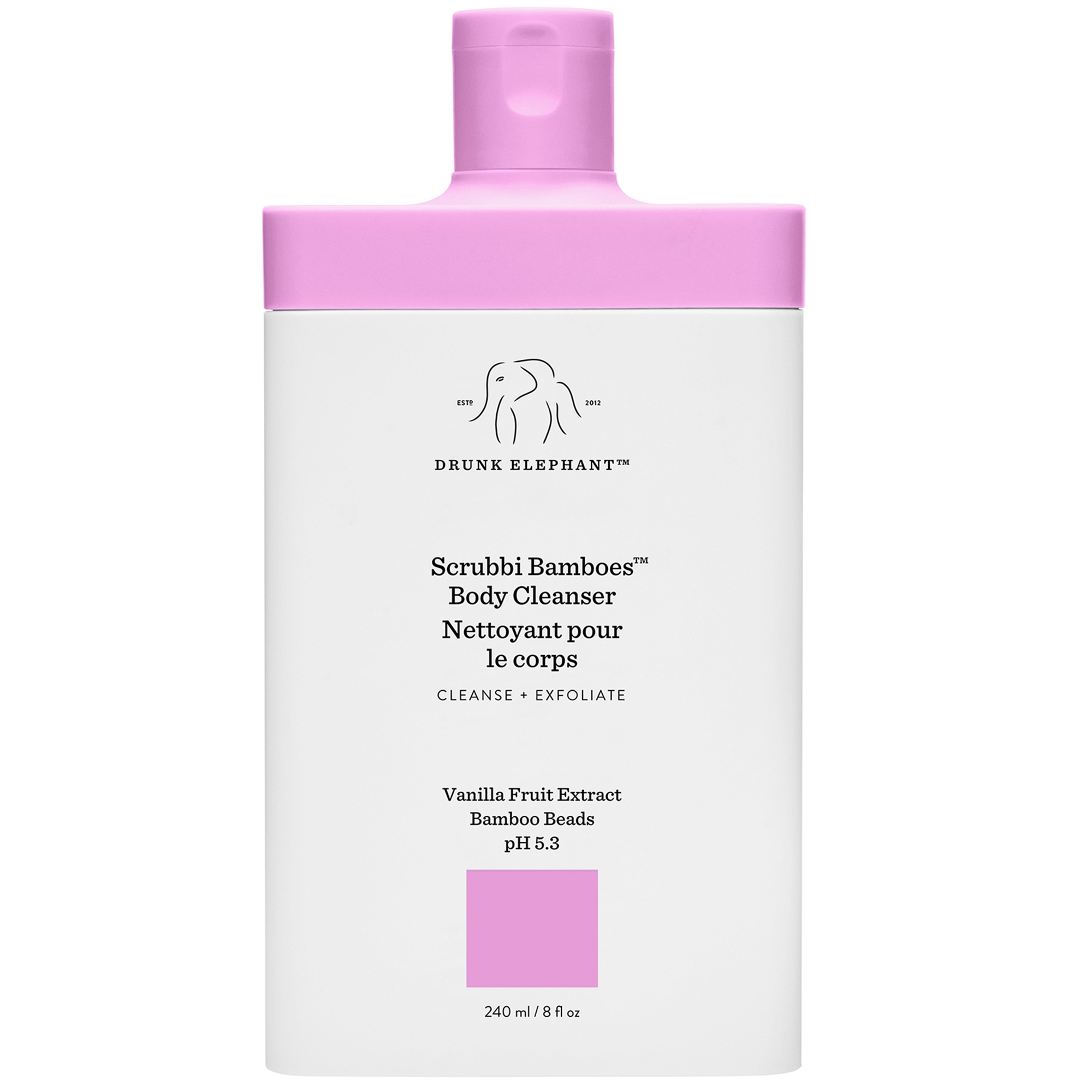cult Drunk Elephant Scrubbi Bamboes™ Exfoliating Body Cleanser 240ml