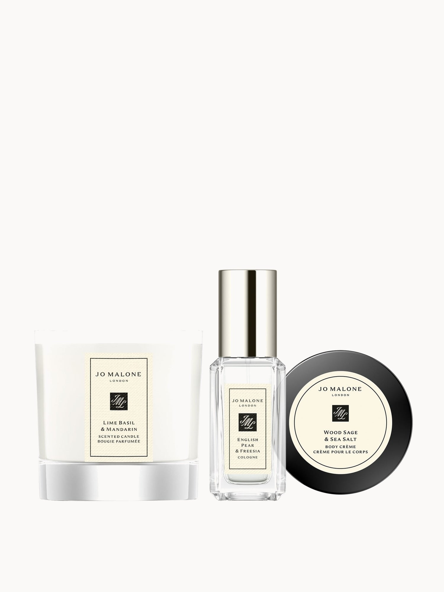 Jo Malone Lime Basil & Mandarinセット　新品未使用 Jo Malone London Lime Basil & Mandarin Mini Luxuries Trio