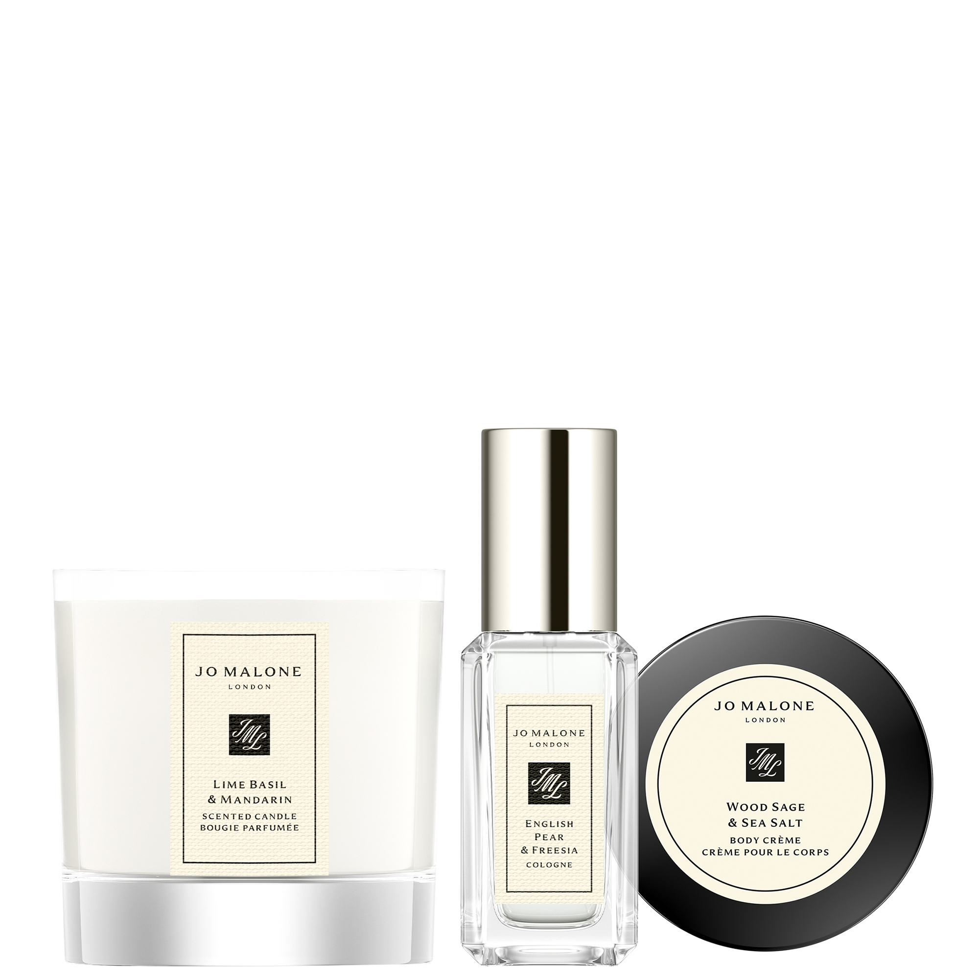 Jo Malone Lime Basil & Mandarin セット Jo Malone London Lime Basil & Mandarin Mini Luxuries Trio