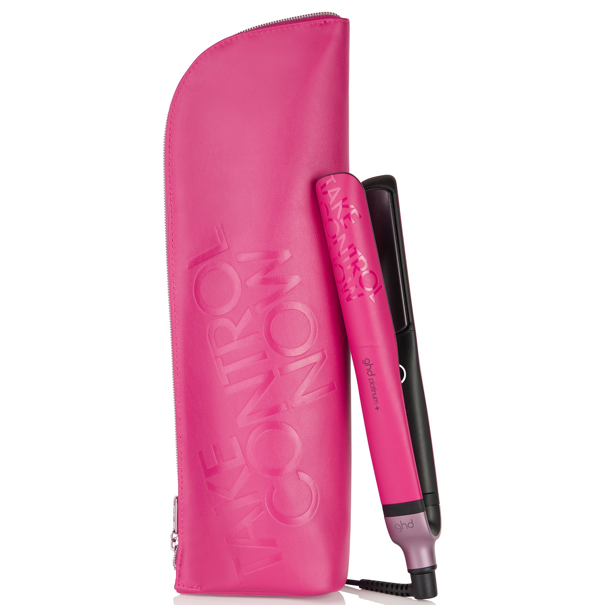 ghd Platinum+ Hair Straightener - Orchid Pink | LOOKFANTASTIC