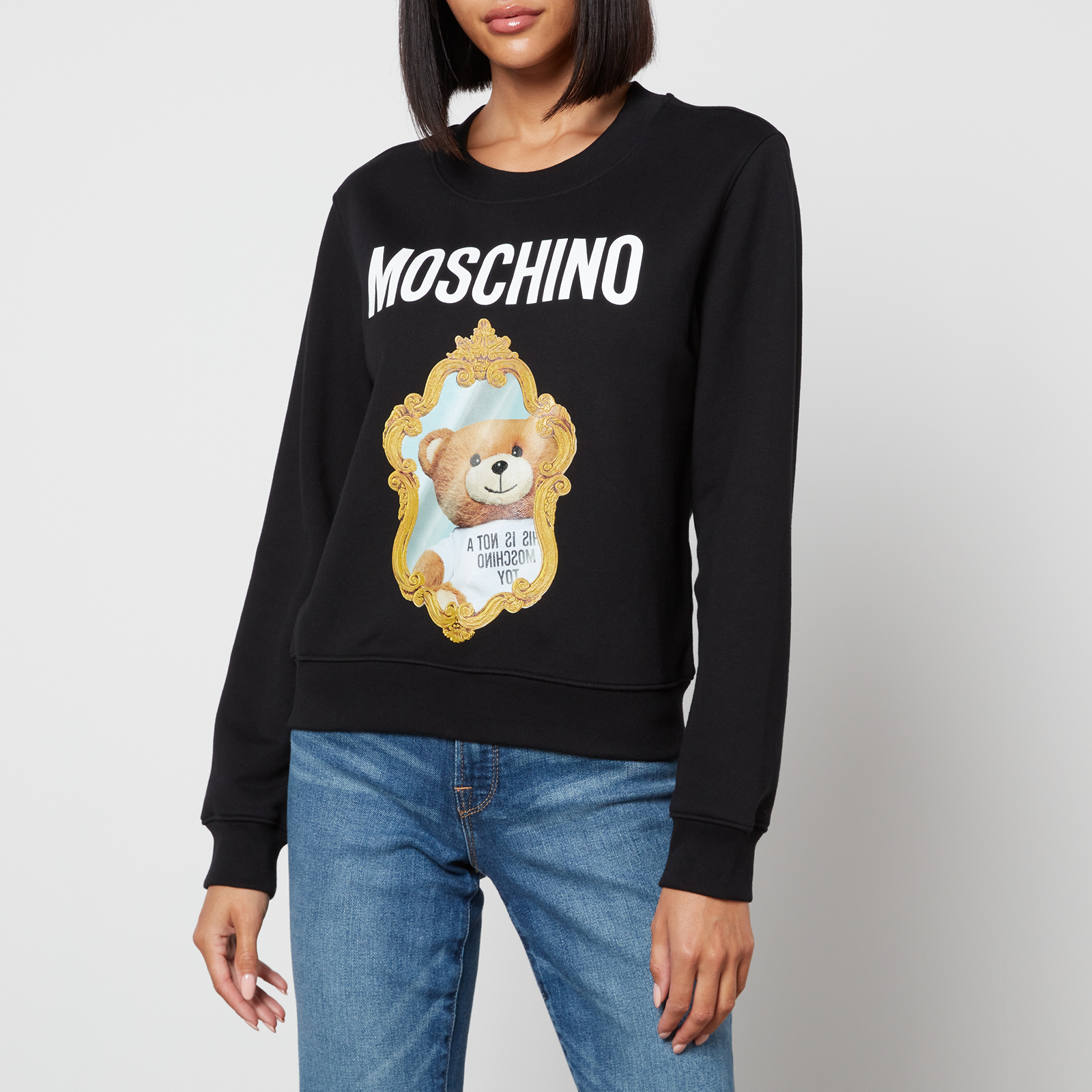 Moschino bear sweatshirt best sale