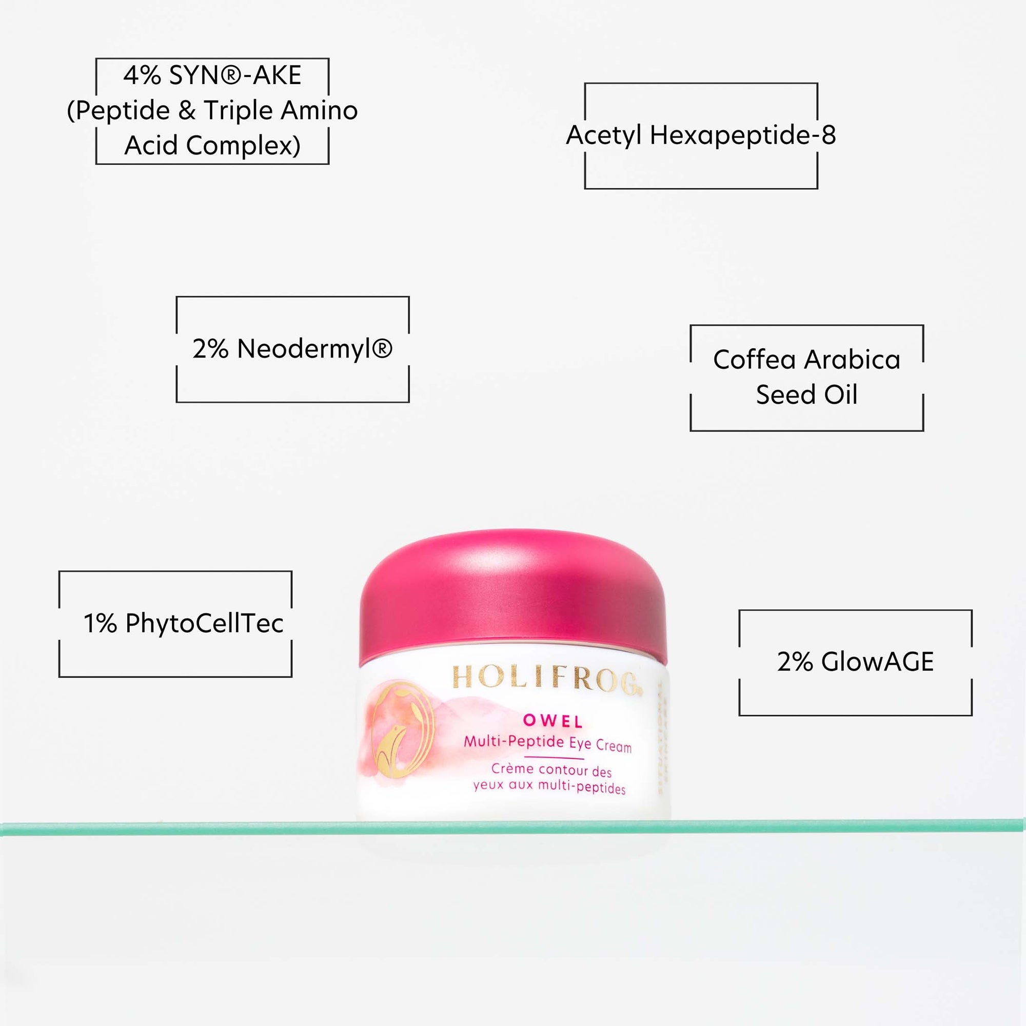 HoliFrog Owel Multi-Peptide Eye Cream 0.5 fl. oz | Dermstore