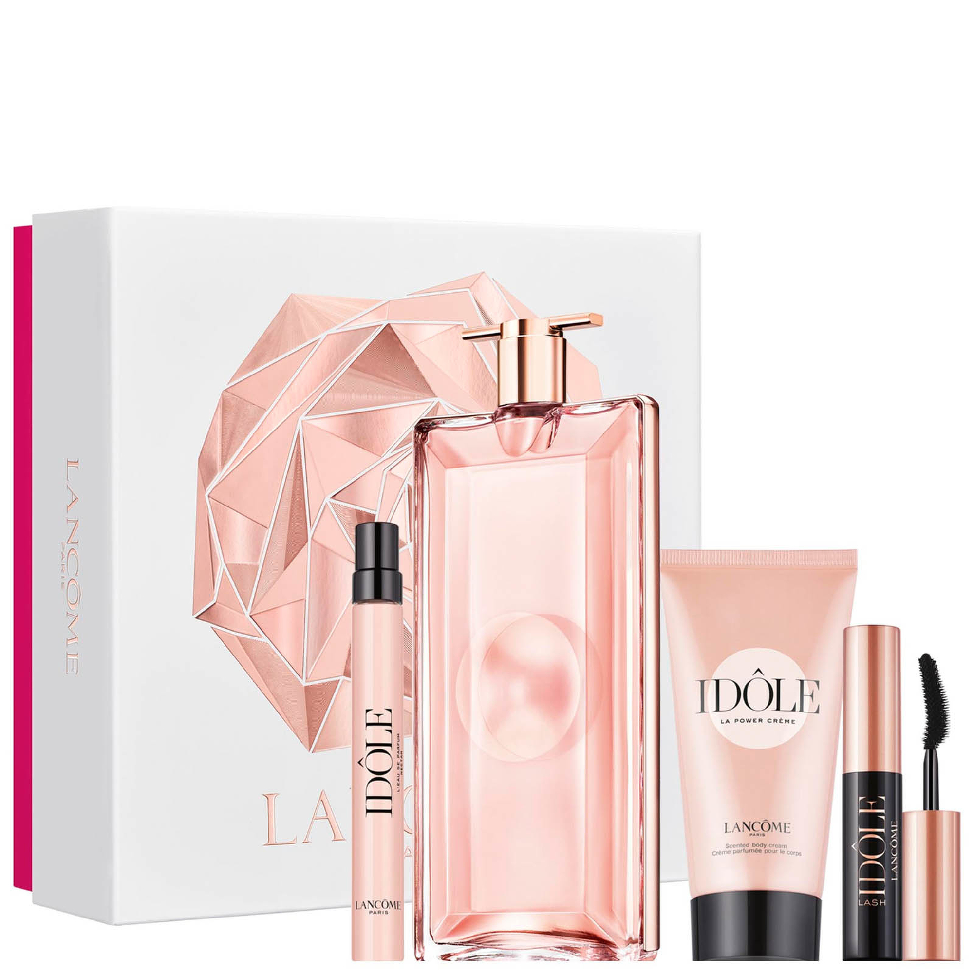 (新品•未使用 )LANCOME IDOLE ホリデーギフトセット Lancôme Idôle Eau De Parfum 100ml Holiday Gift Set For Her (Worth