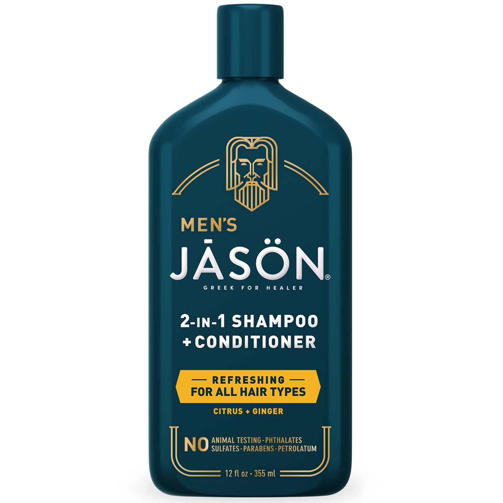 JASON Men’s Refreshing 2-in-1 Shampoo and Conditioner 335ml | LOOKFANTASTIC