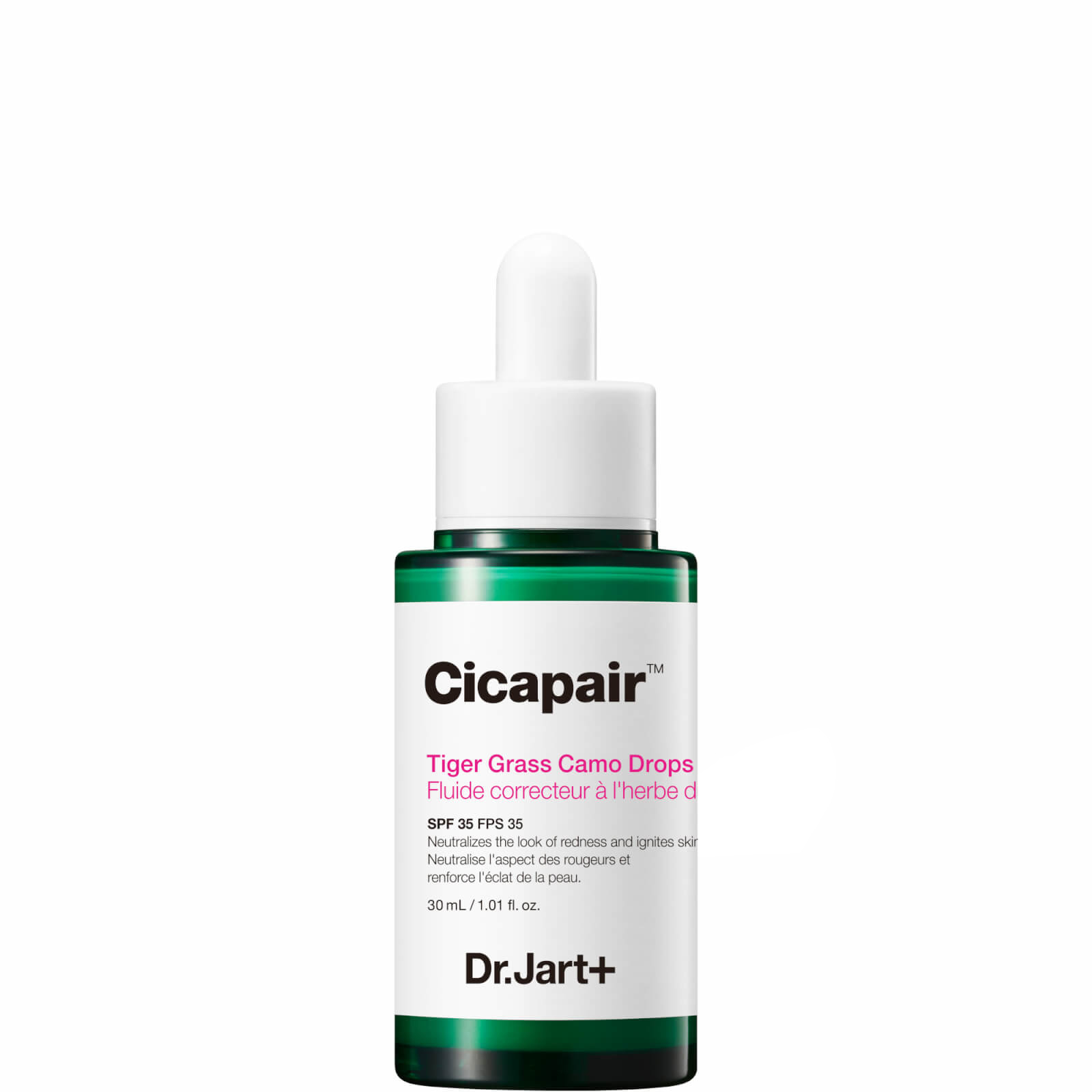cult Dr.Jart+ Cicapair Tiger Grass Camo Drops SPF35 30ml