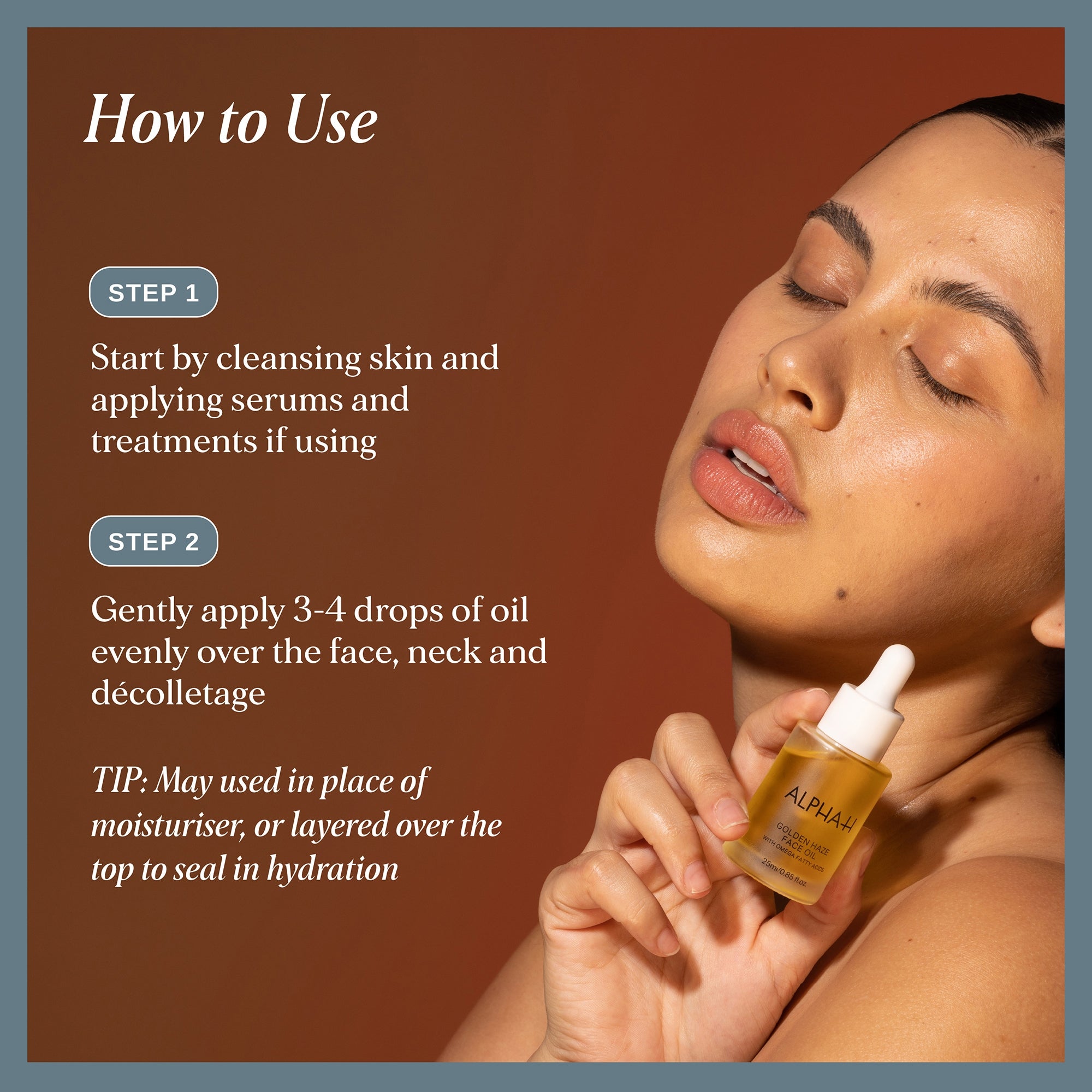 Alpha-H Golden Haze Face Oil 25ml | Dermstore