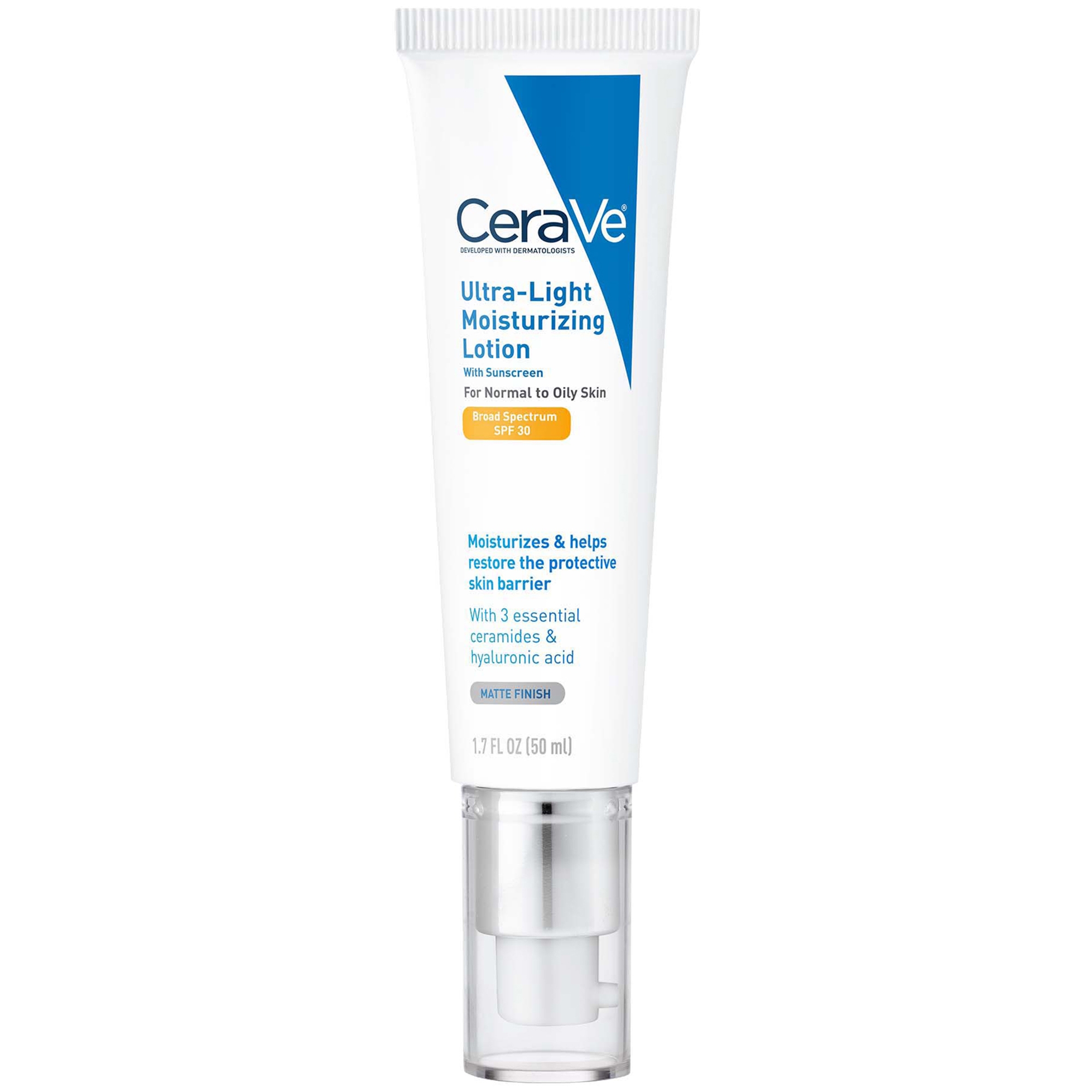 CeraVe Ultra-Light Moisturizing Lotion SPF 30 with Hyaluronic Acid