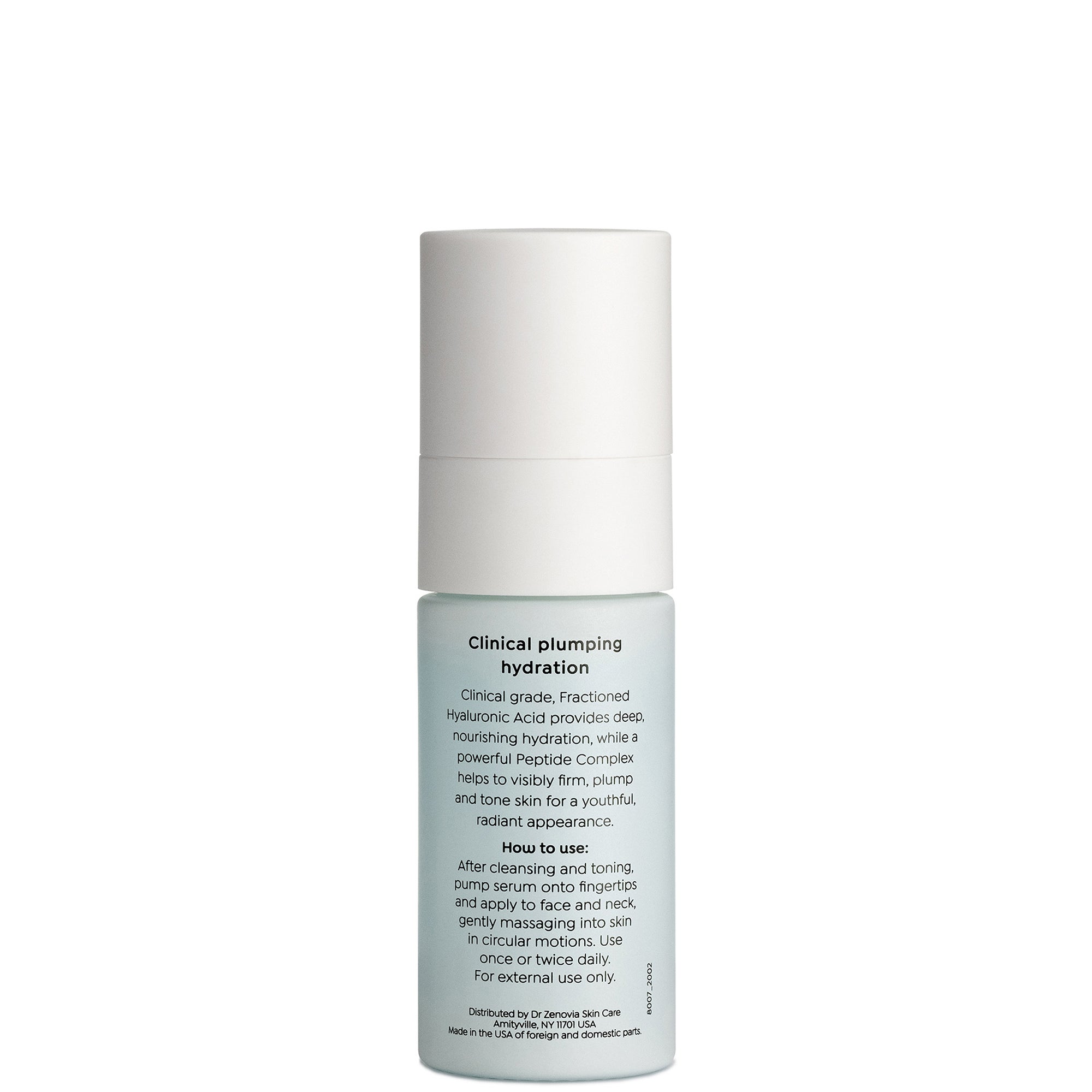 Dr. Zenovia Hyaluronic Acid and Peptide Serum 30ml | Dermstore