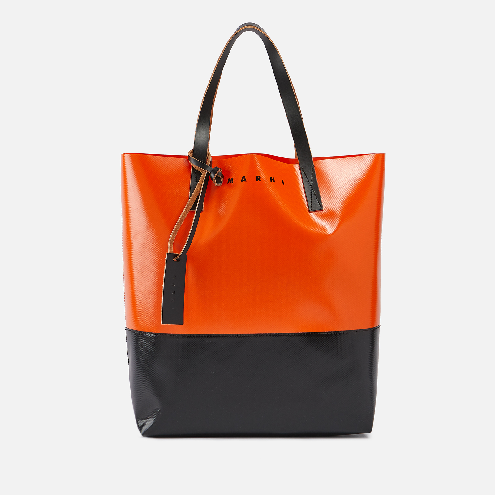 Marni two clearance tone leather tote