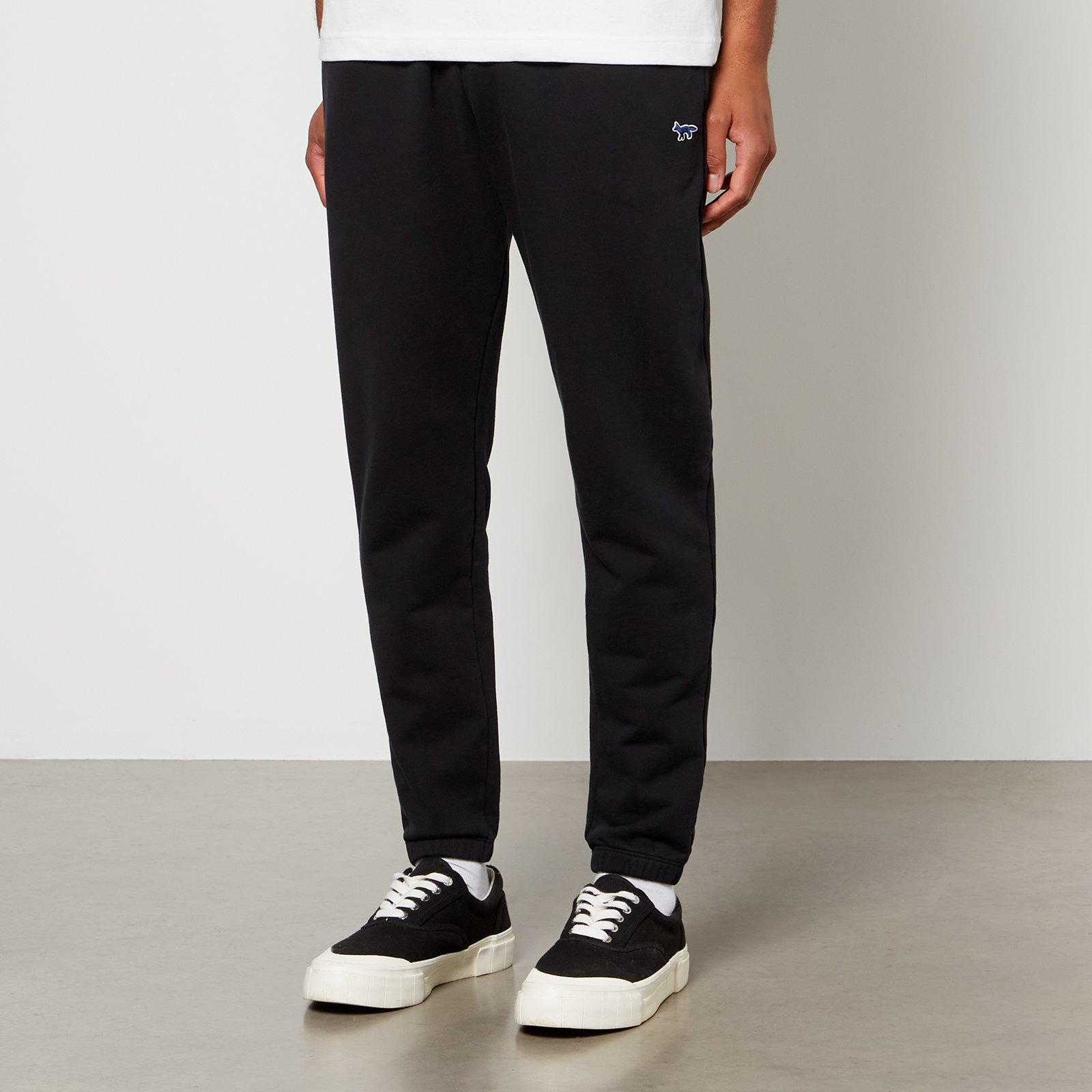 Maison Kitsuné Fox Logo-Appliquéd Cotton Jogging Bottoms | Coggles