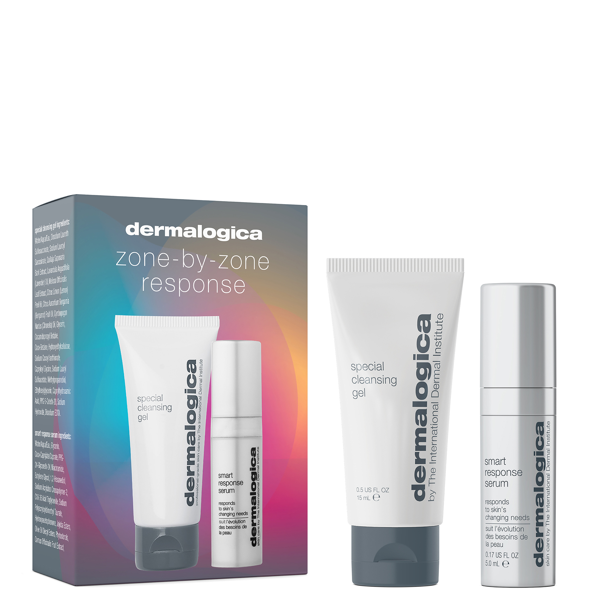 dermalogica スキンケア製品セット Dermalogica Zone By Zone Set (Worth $33) | Dermstore