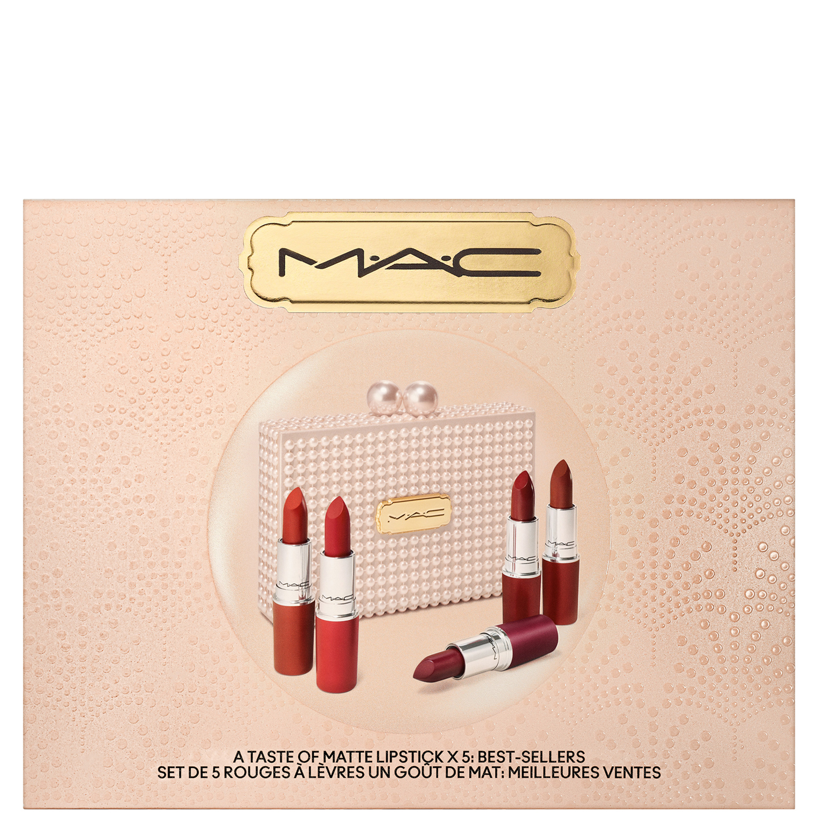 MAC A Taste Of Matte Lipstick X5 (Worth £100.00) | LOOKFANTASTIC