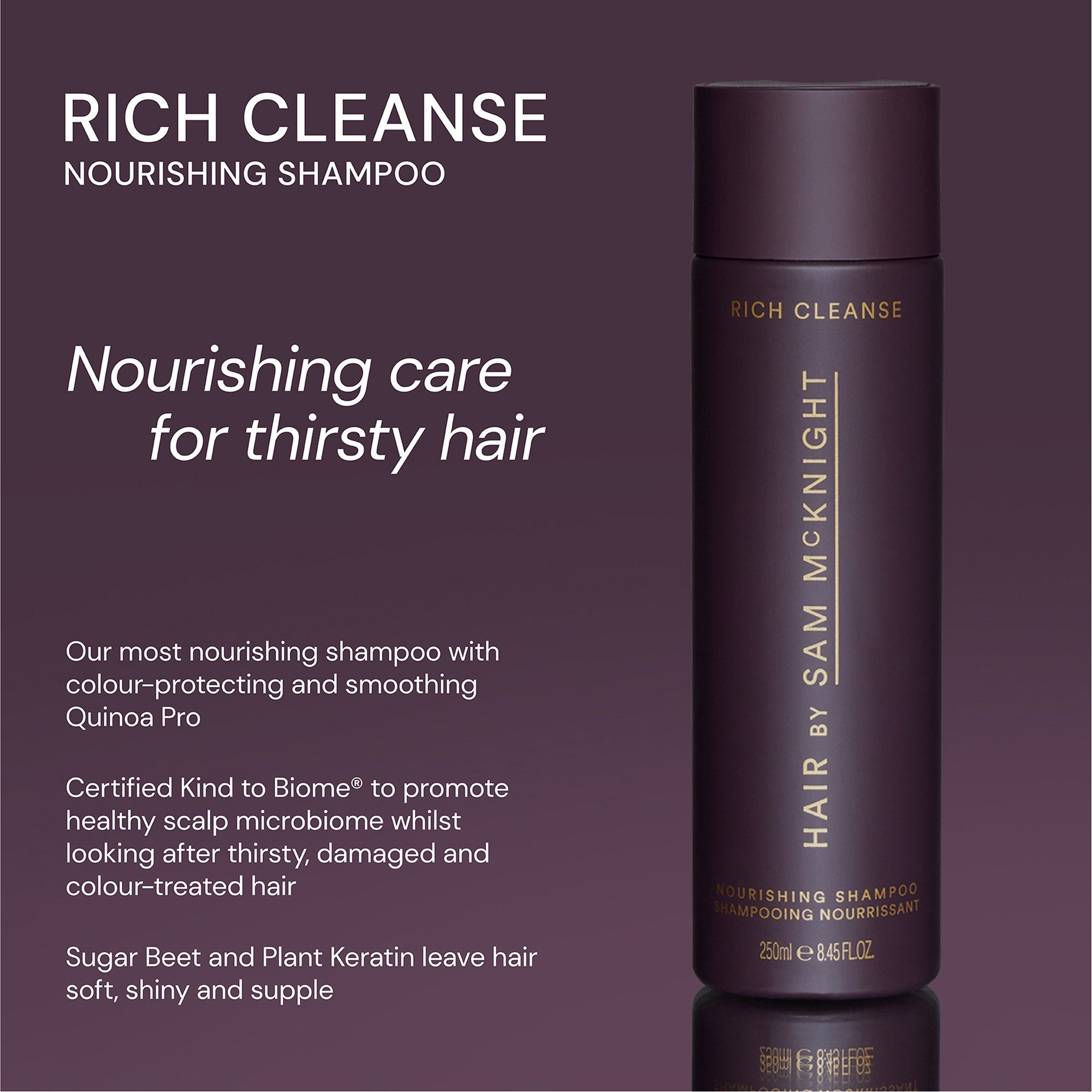 Hair By Sam McKnight Rich Cleanse Nourishing Shampoo 250ml | Cult
