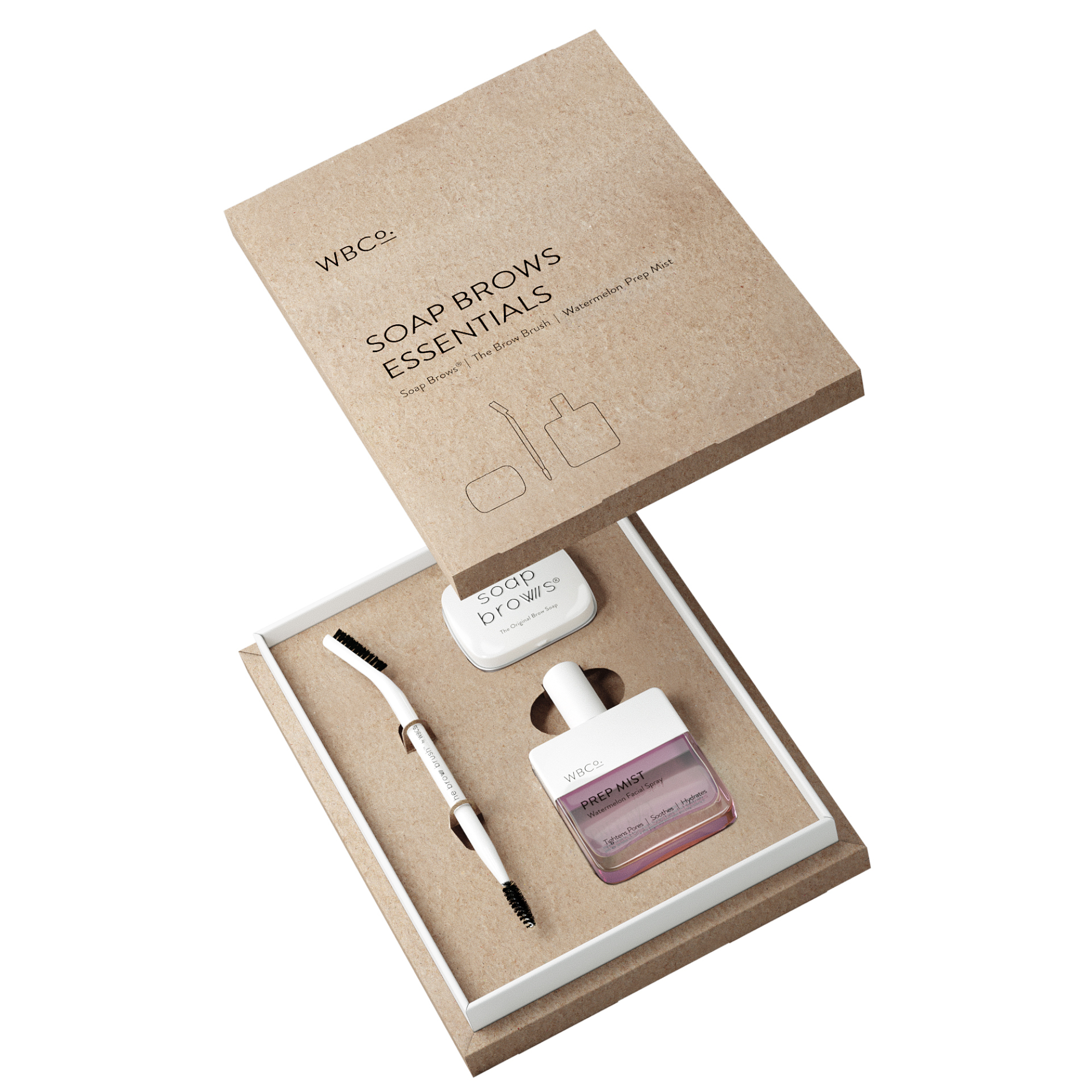 West Barn Co Soap Brows Essentials Watermelon Kit (Worth £45)