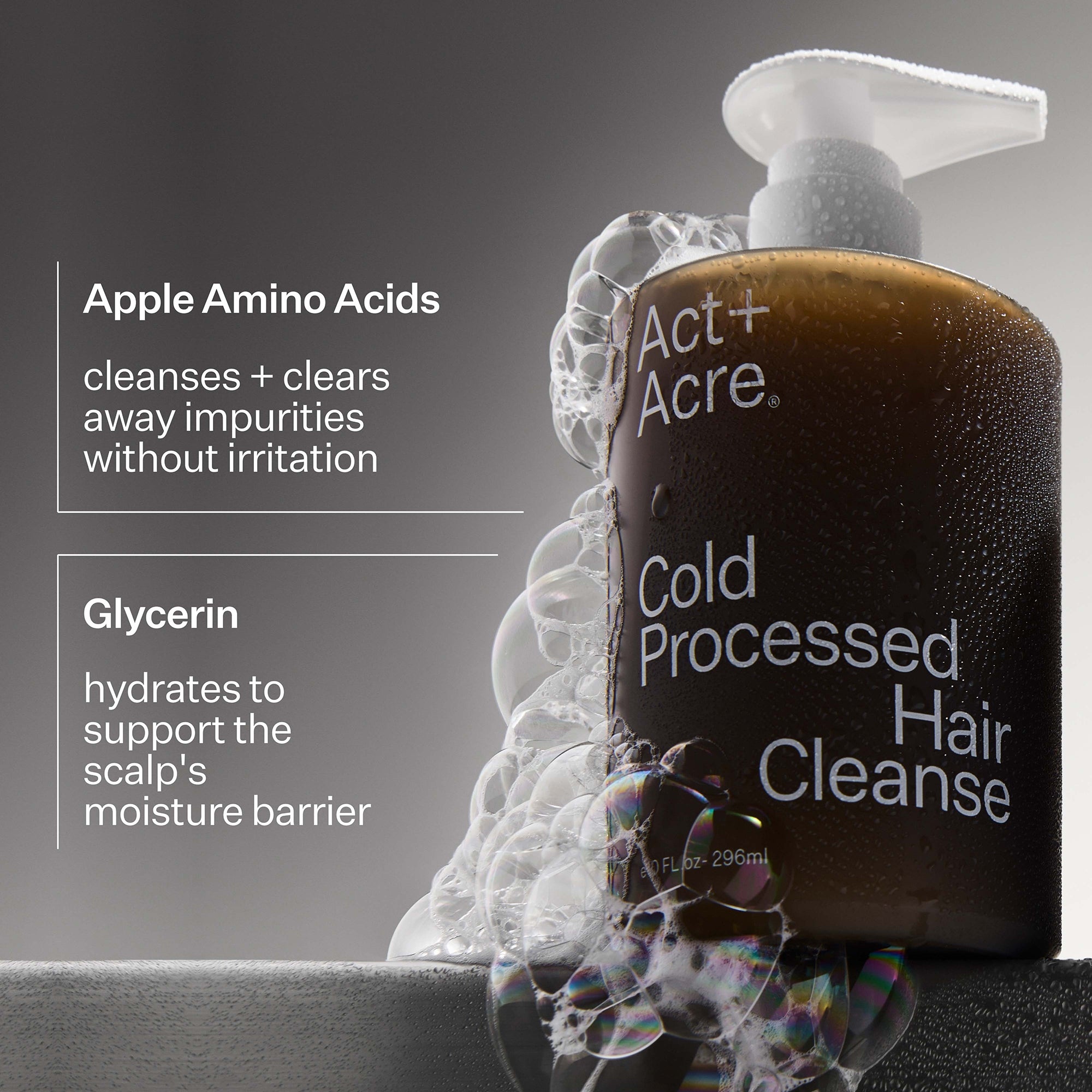 Act+Acre Cold Processed Cleanse Shampoo - 85ml | Cult Beauty