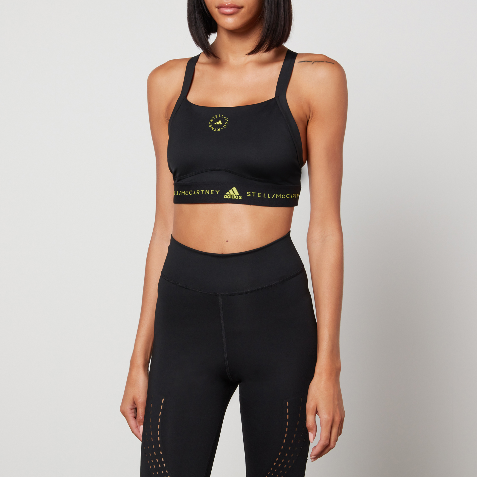 adidas By Stella McCartney Stretch Jersey Sports Bra - XS