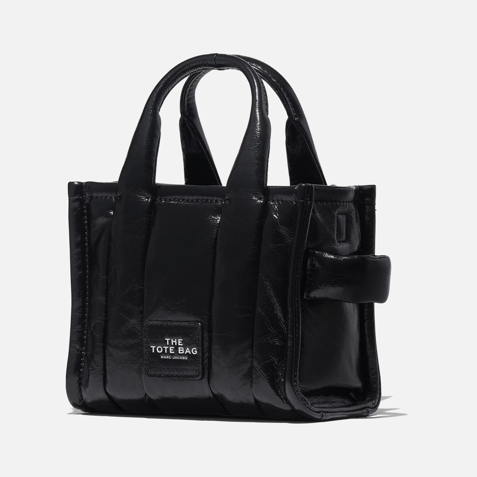 トートバッグ MARC JACOBS Shopping 'The Leather Micro Tote' Marc Jacobs Micro Leather Tote Croc Embossed Tote AUTHENTIC