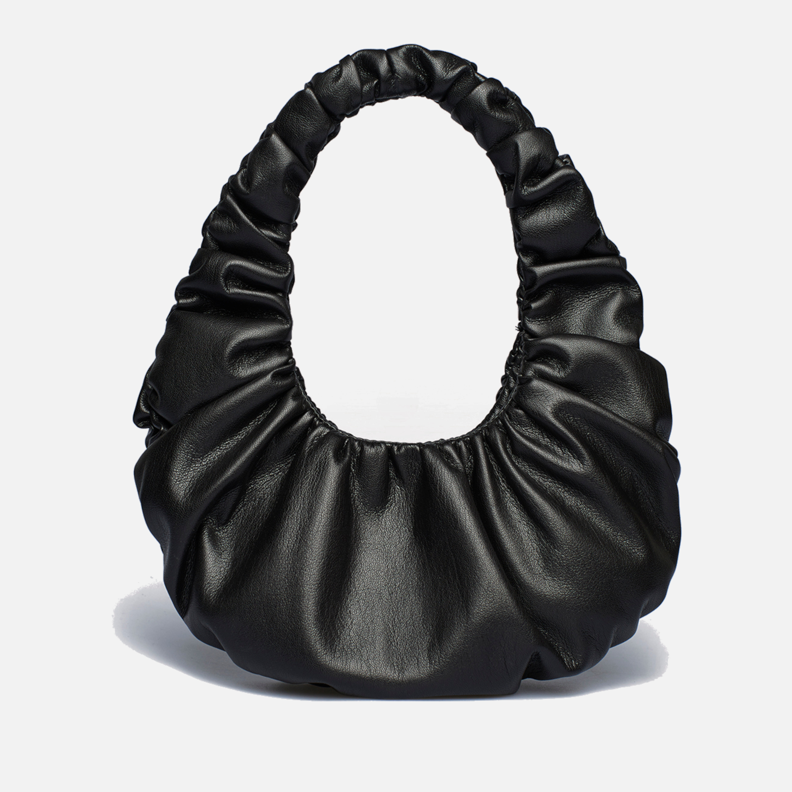 ★M　【美品】 Nanushka スモールバッグ Nanushka The Dice Chain-link Shoulder Bag in Brown Suede ref
