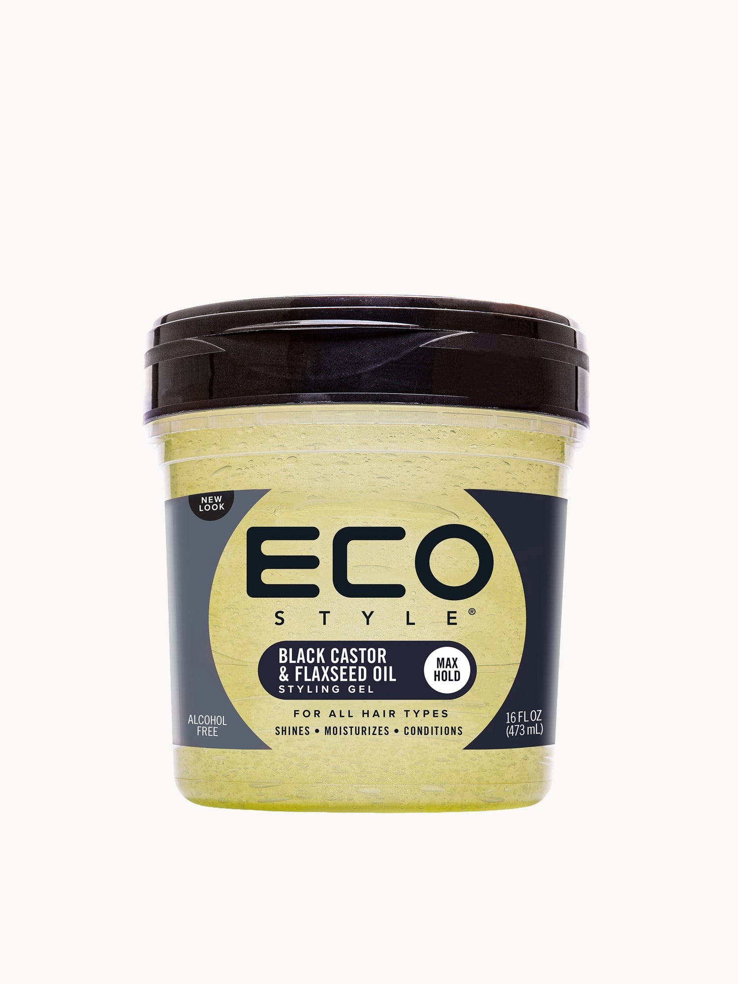 Eco Style Black Castor & Flaxseed Oil Styling Gel 473ml