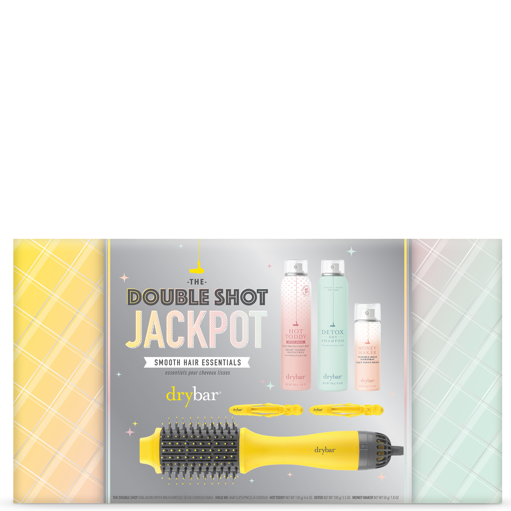 Drybar The Double deals Shot Jackpot Smooth Hair Essentials