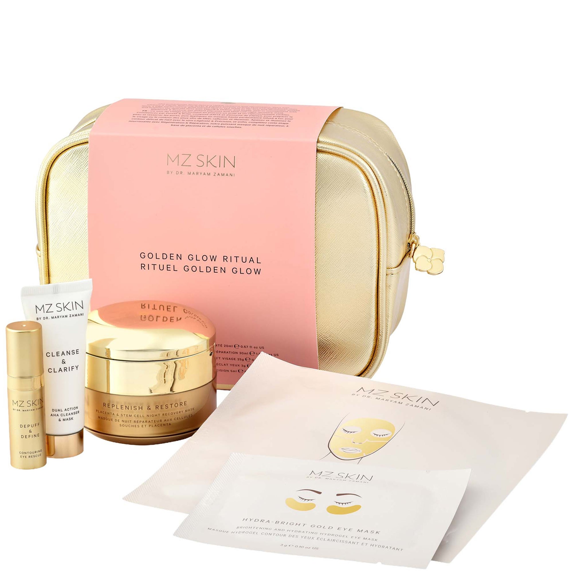 MZ Skin Golden Glow Ritual Set | Dermstore