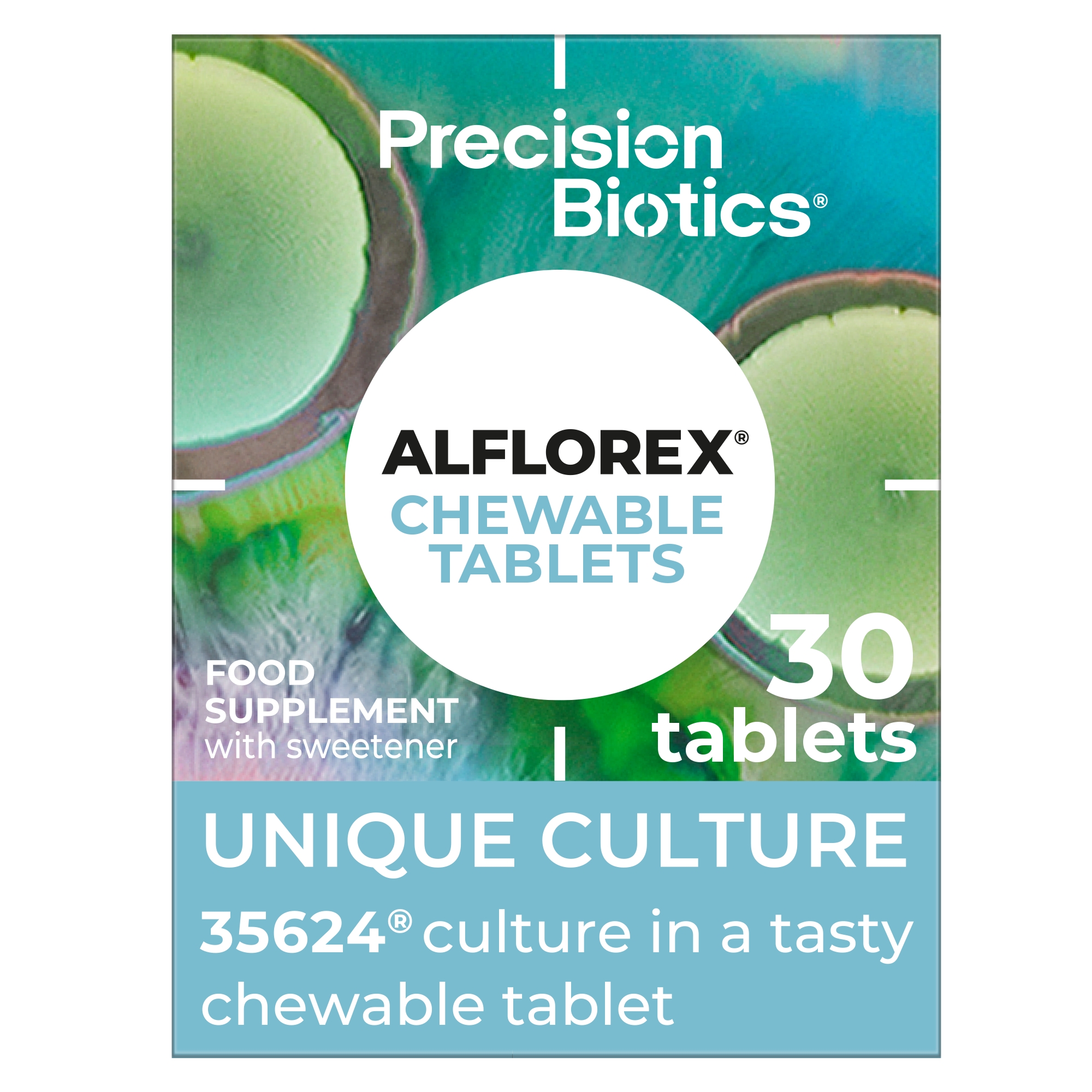Alflorex® Chewable - Daily Gut Health Supplement - 30 Tablets