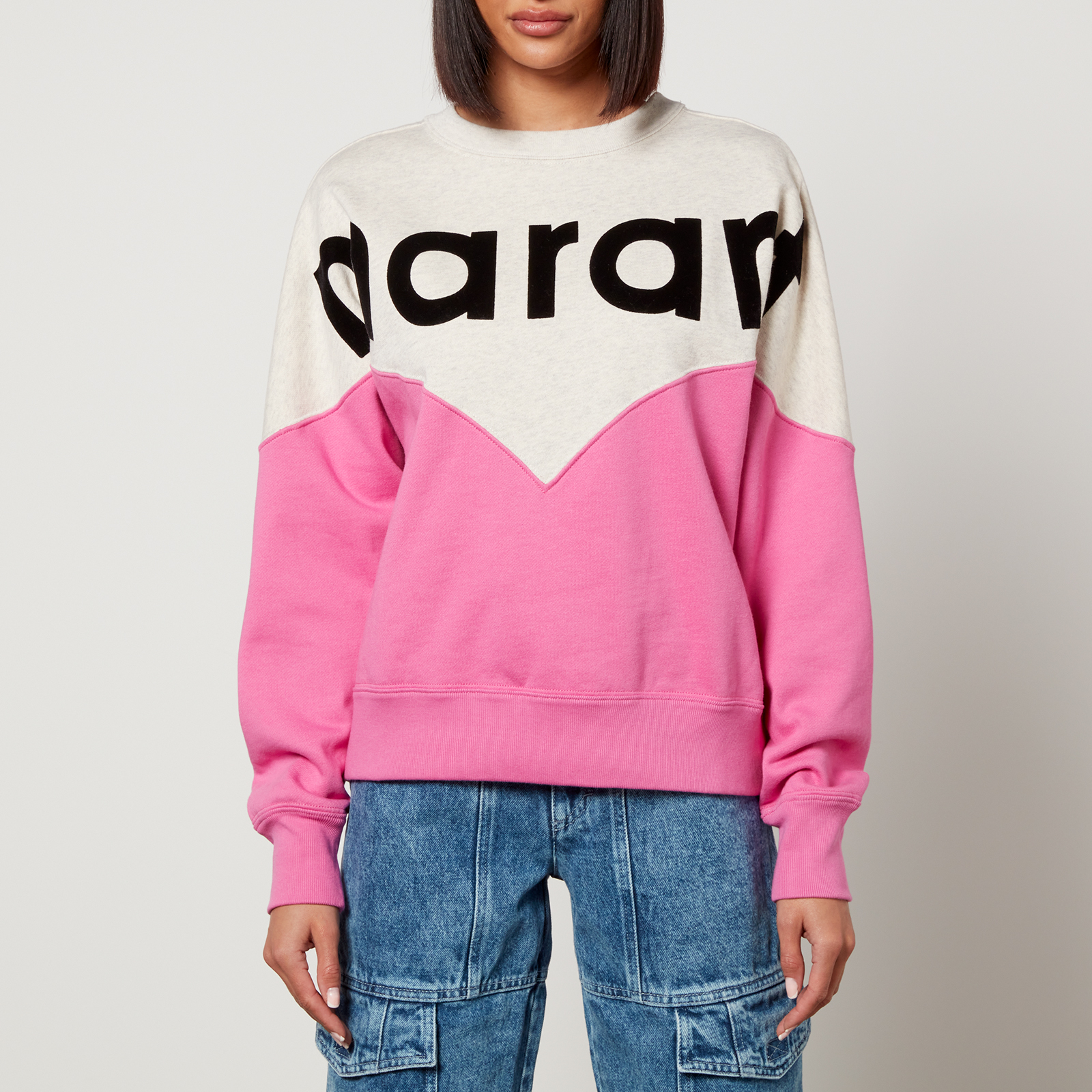 Marant Etoile Houston Logo Cotton-Blend Sweatshirt | Coggles