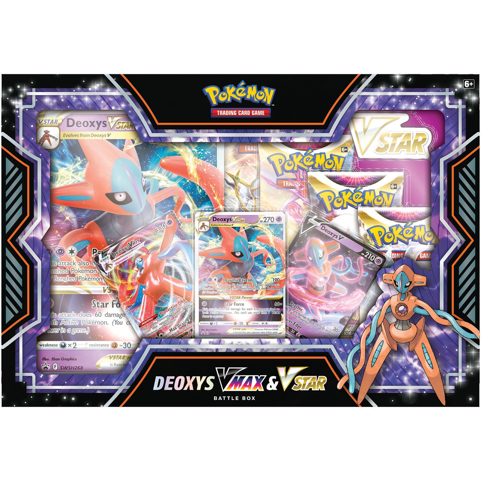 Pokémon TCG: Deoxys/ Zeraora VMAX & VSTAR Battle Box