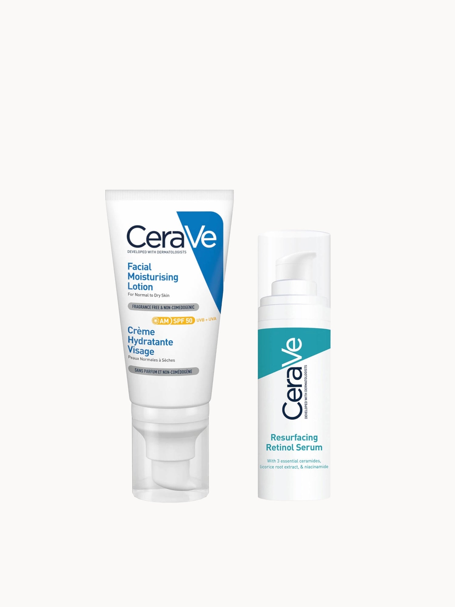CeraVe Smooth and Protect Duo for Blemish-Prone Skin