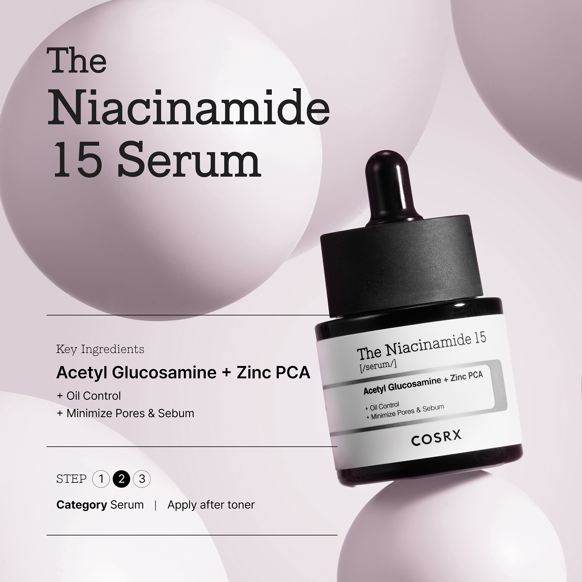 COSRX The Niacinamide 15 Serum 20ml | Dermstore