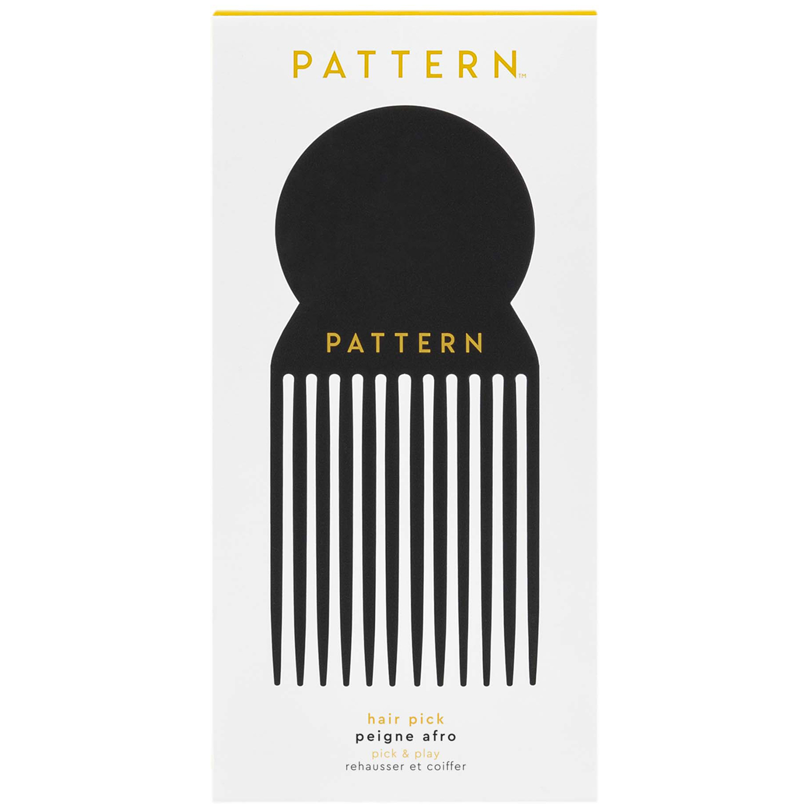 cult Pattern Hair Pick
