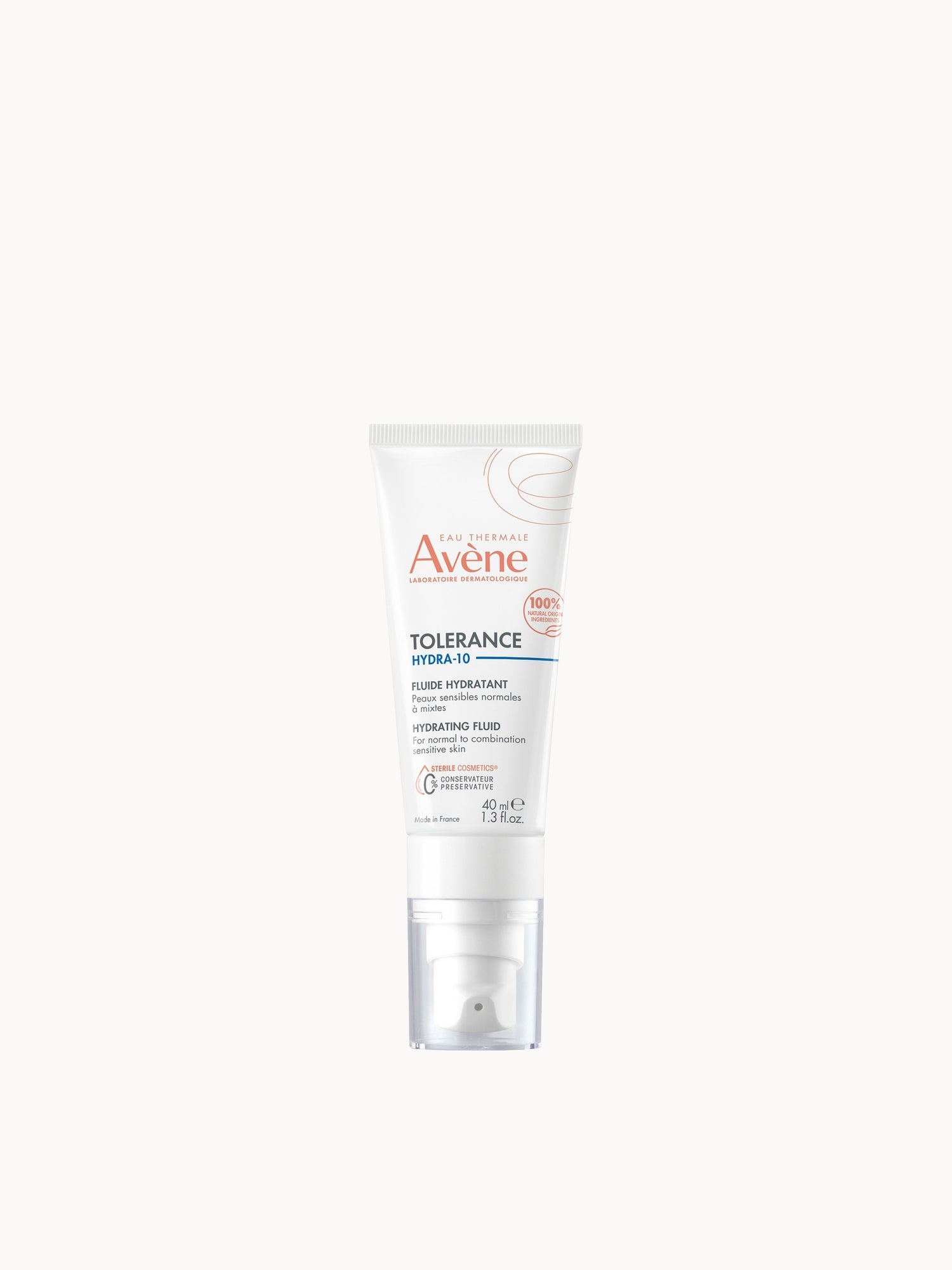 Avène Tolerance Hydra-10 Moisturising Fluid for Sensitive Skin 40ml