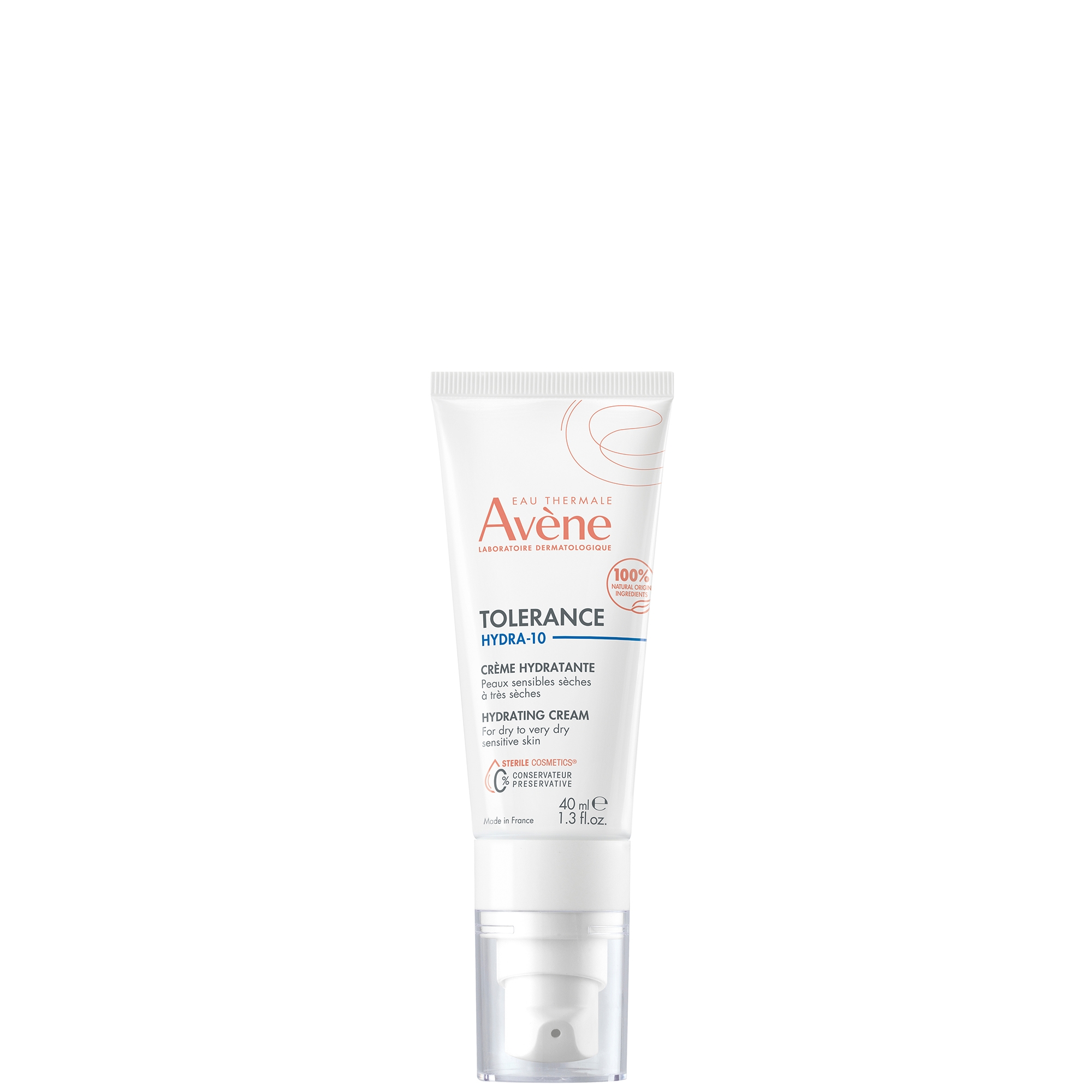 cult Avène Tolerance Hydra-10 Moisturising Cream for Sensitive Skin 40ml