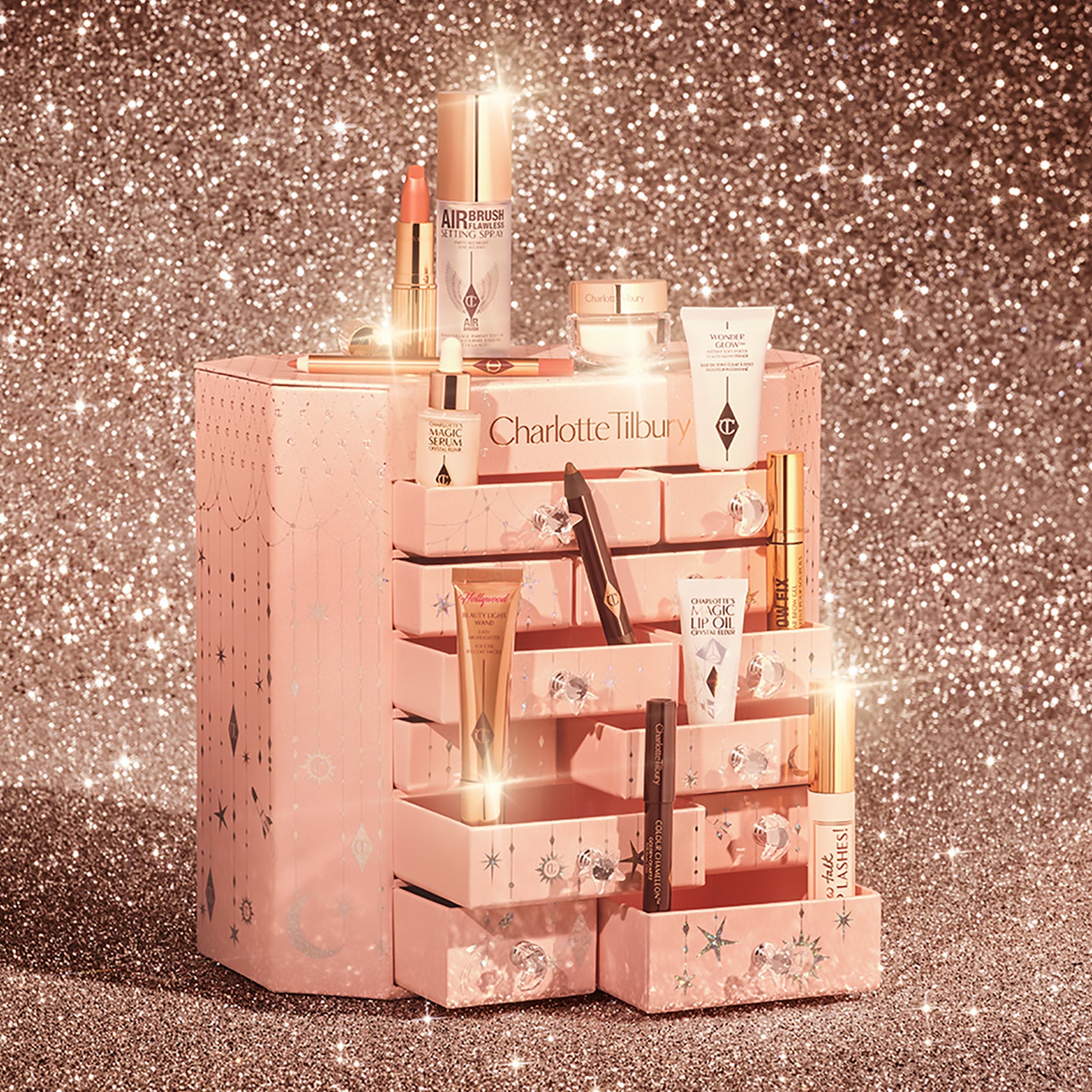 Charlotte Tilbury Charlotte's Diamond Chest of Beauty Stars Advent