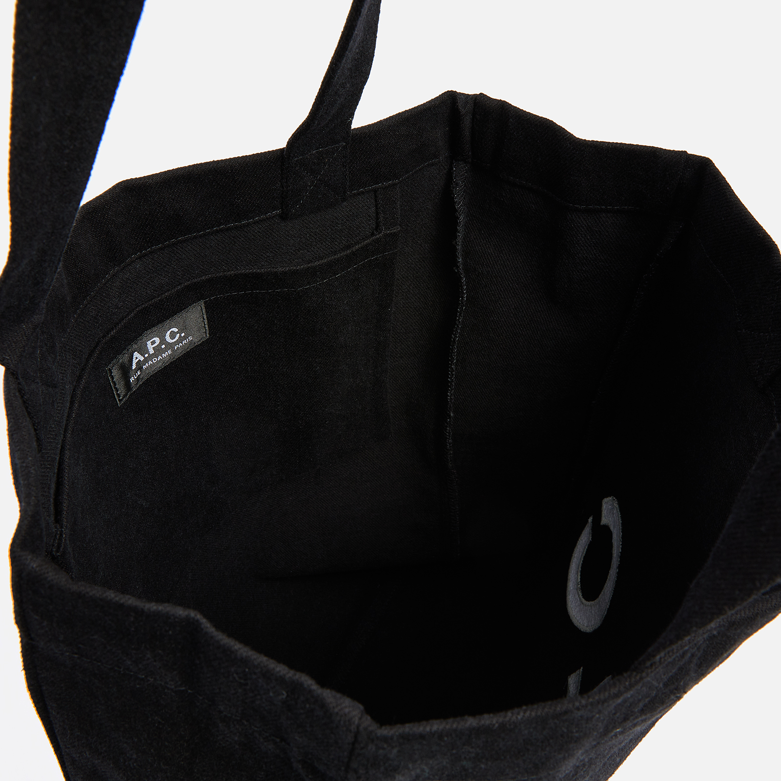 ☆韓国の人気☆【A.P.C.】☆DENIM LOGO TOTE BA.G☆関税込☆ A.P.C. Logo Denim Tote Bag | Blue | FARFETCH