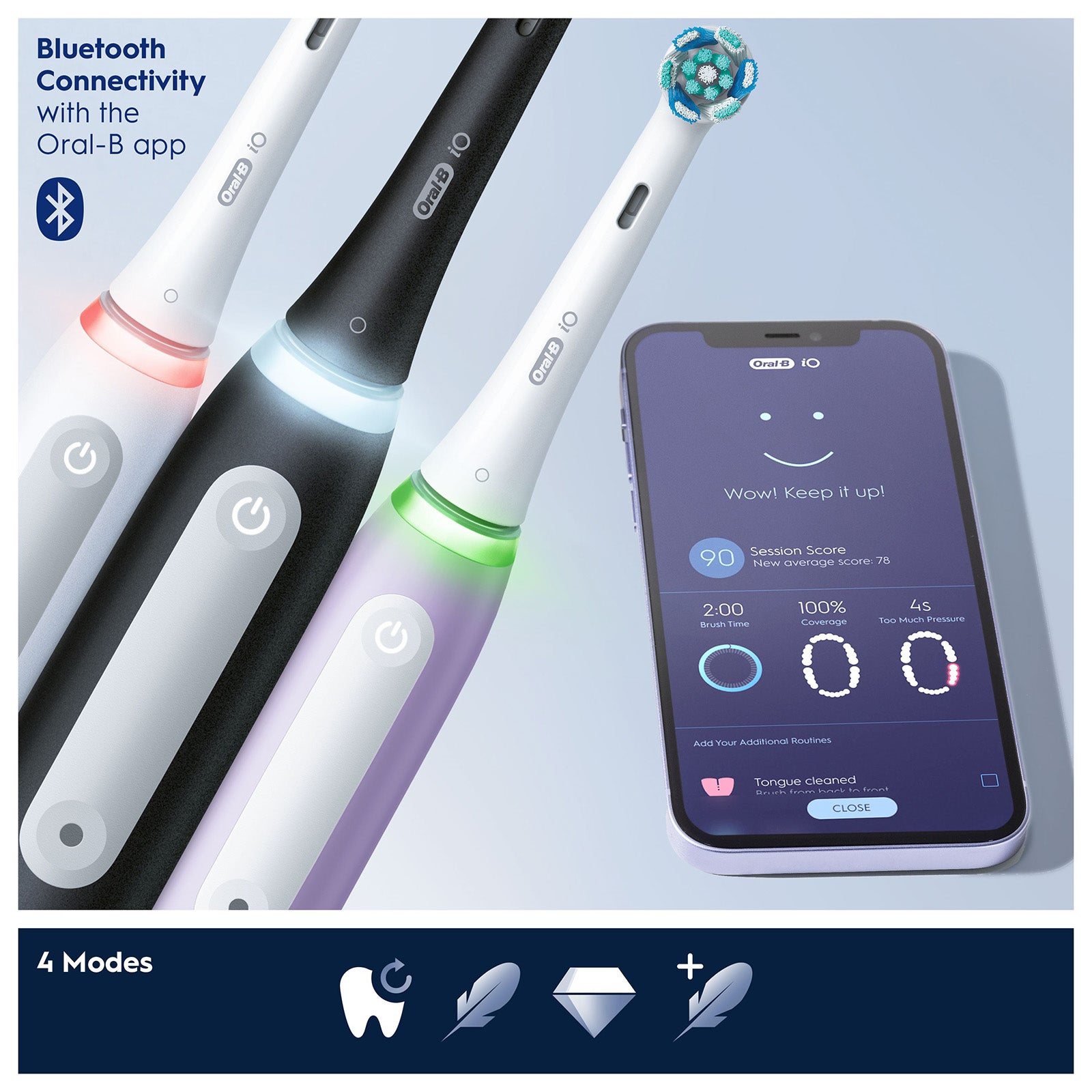 Oral-B iOシリーズ 4 マットブラック 本体 Braun オーラル B iO4S iOG41B60BK マットブラック