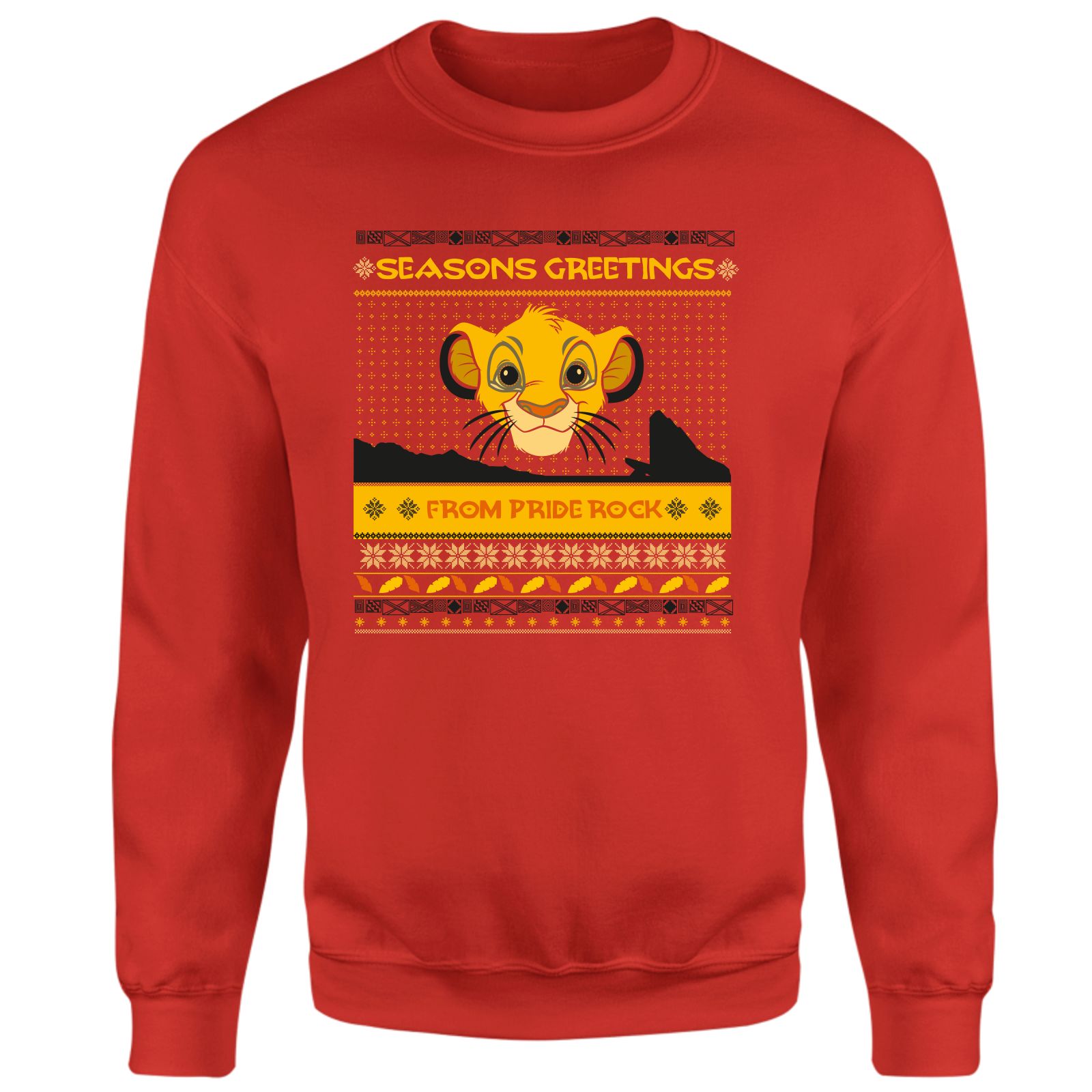 Disney Pride Rock Weihnachtspullover – RotAktueller Preis: 24,99 €. Unverbindliche Preisempfehlung: 29,49 €. Sparen €4.50 .24,99 €UVP: 29,49 €Sparen €4.50In den Warenkorb