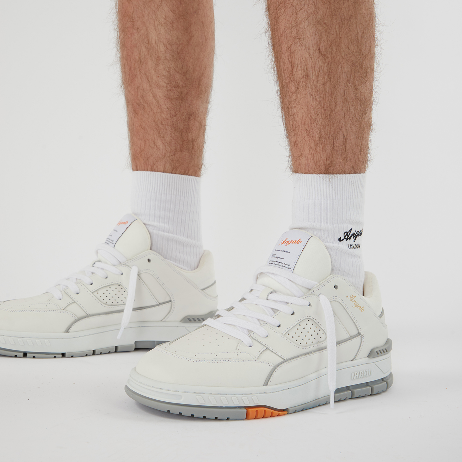【関税込み】Axel Arigato ホワイト Area ハイカットスニーカー AXEL ARIGATO - Men's Shoes